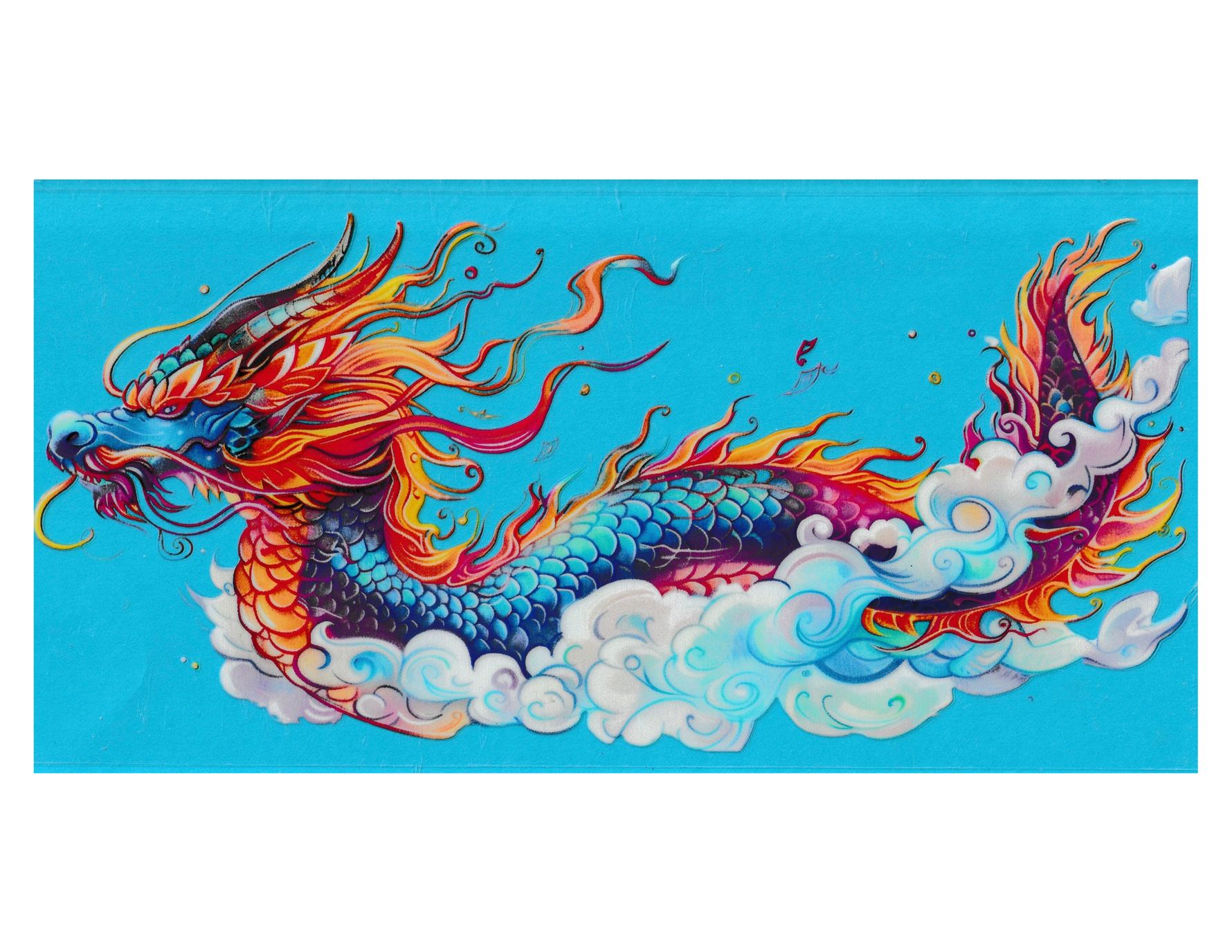 16oz Cup Wrap Dragon