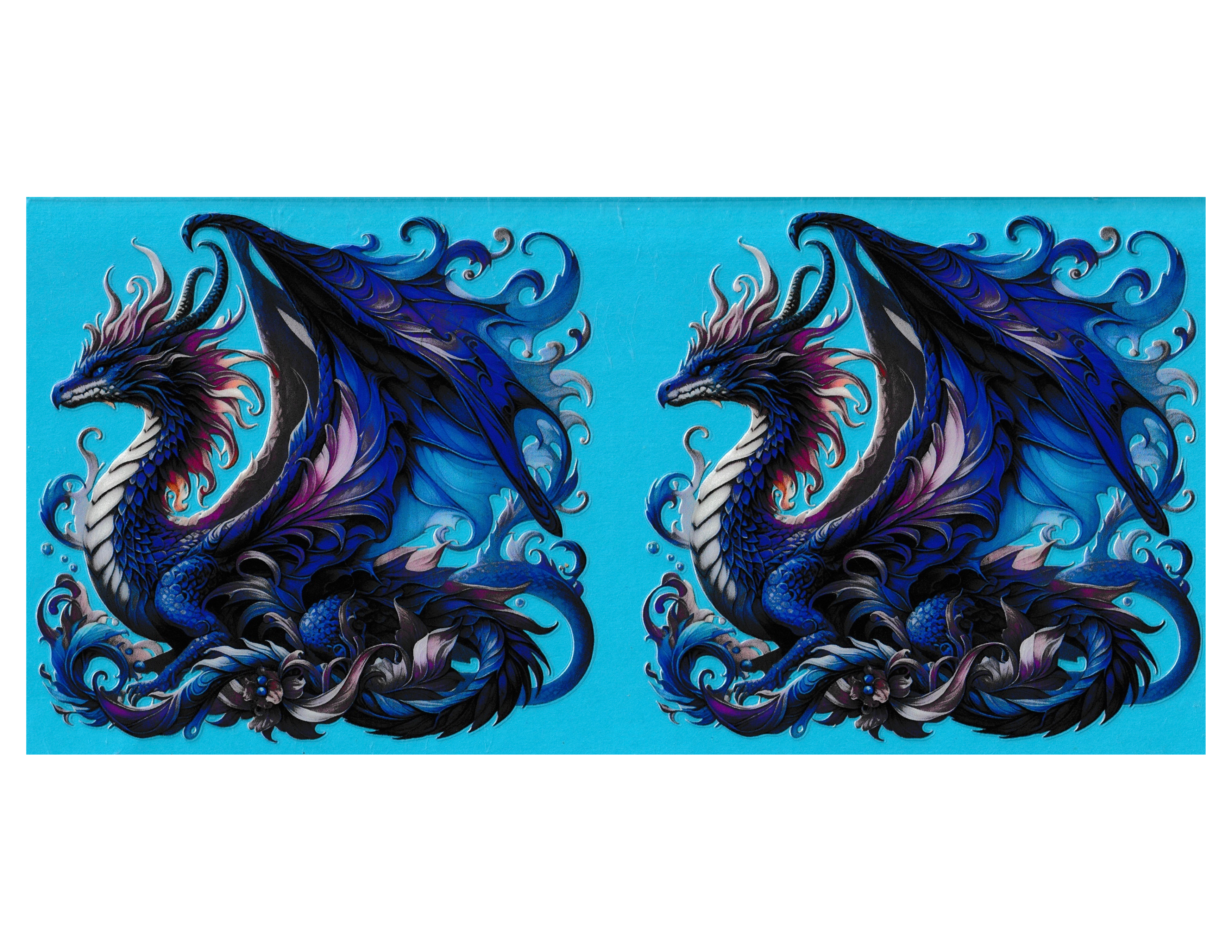 16oz Cup Wrap Dragon