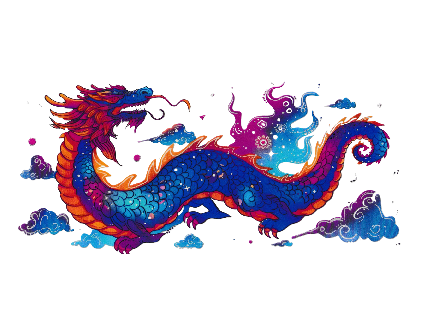 16oz Cup Wrap Dragon