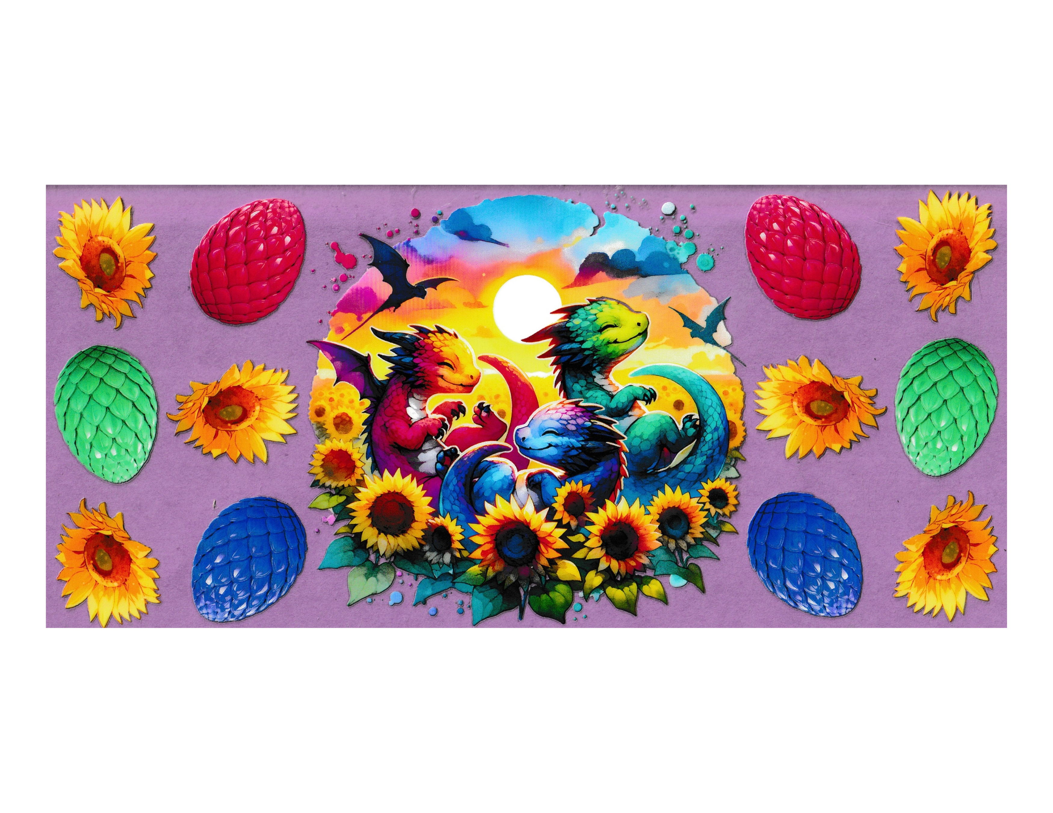 16oz Cup Wrap Baby Dragon