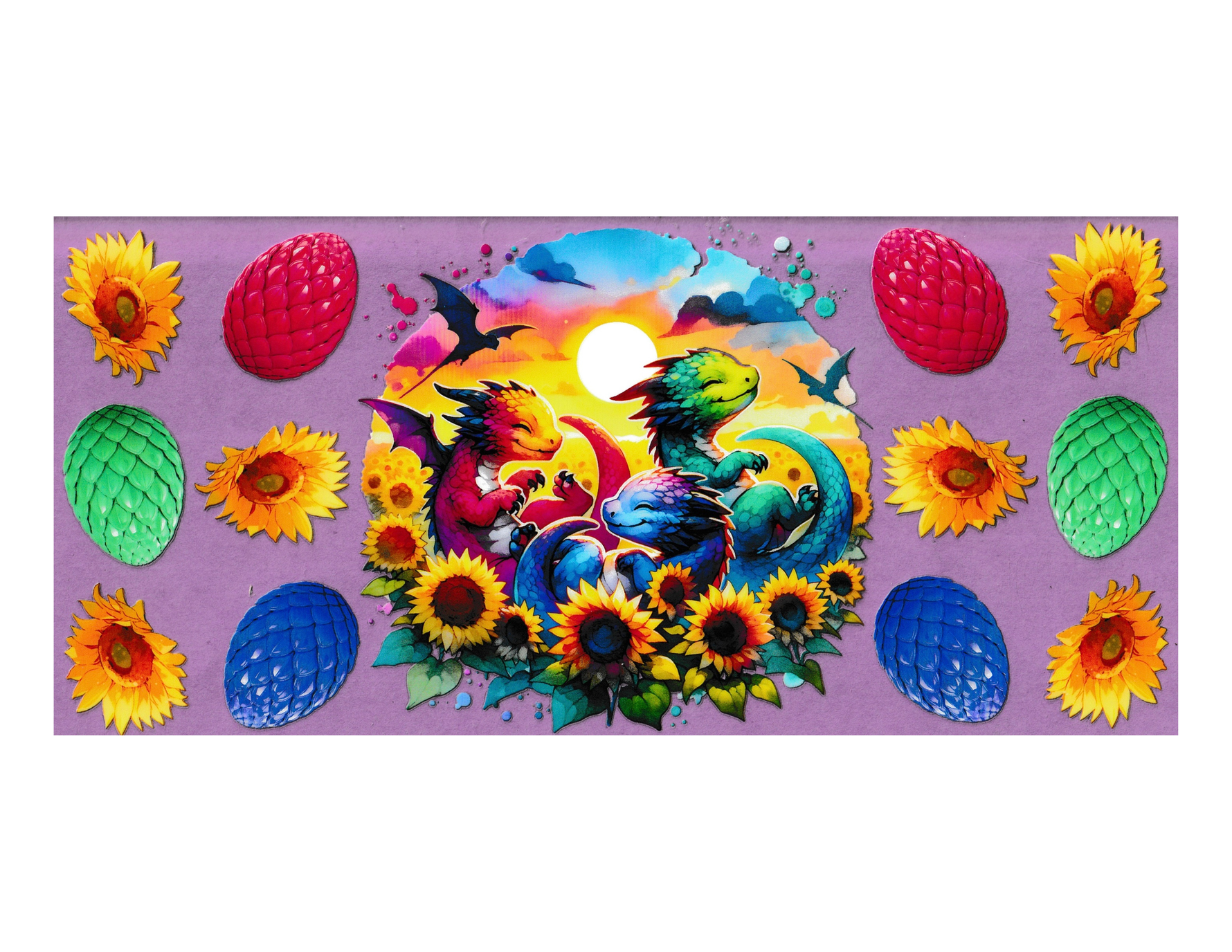 16oz Cup Wrap Baby Dragon