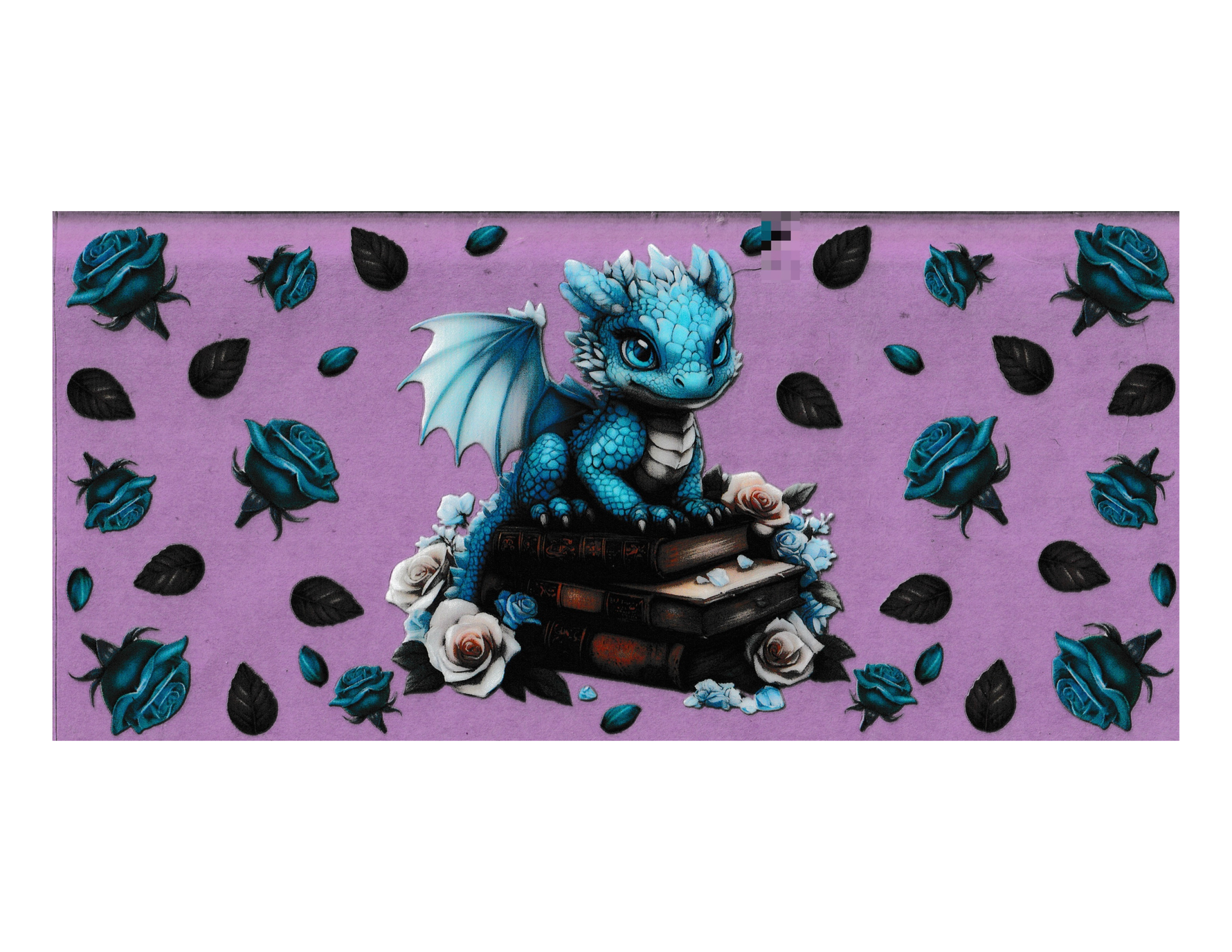 16oz Cup Wrap Book Dragon