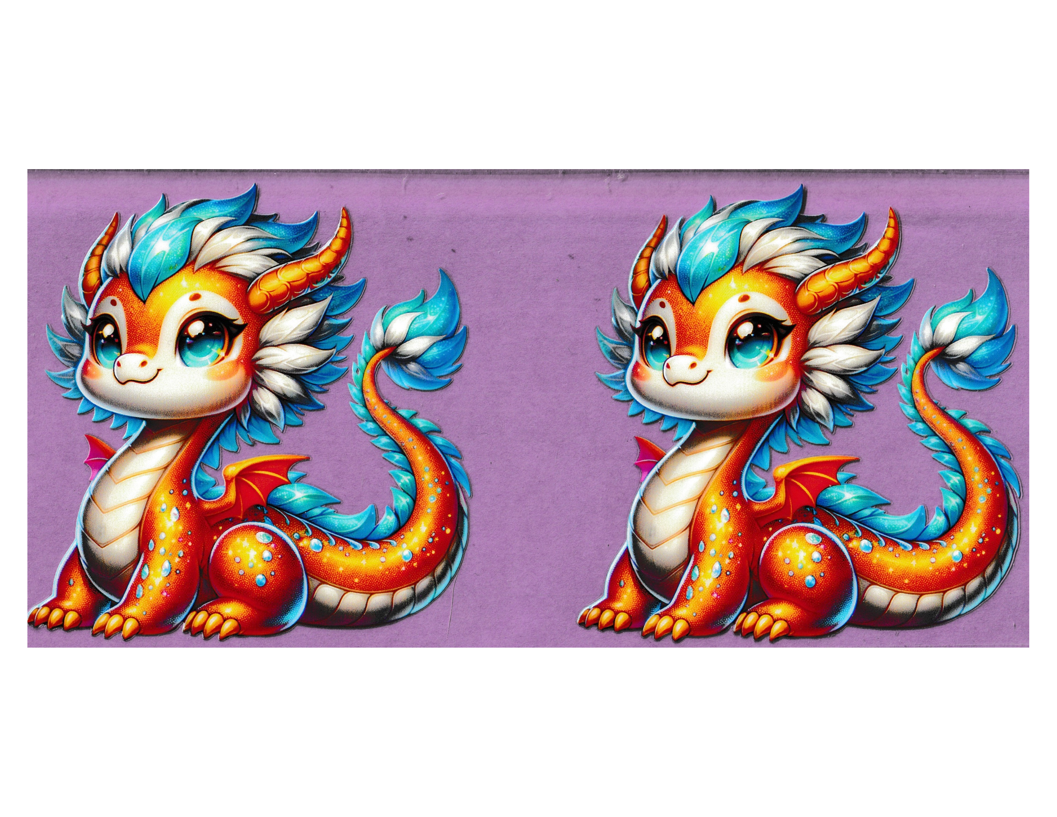 16oz Cup Wrap Dragon