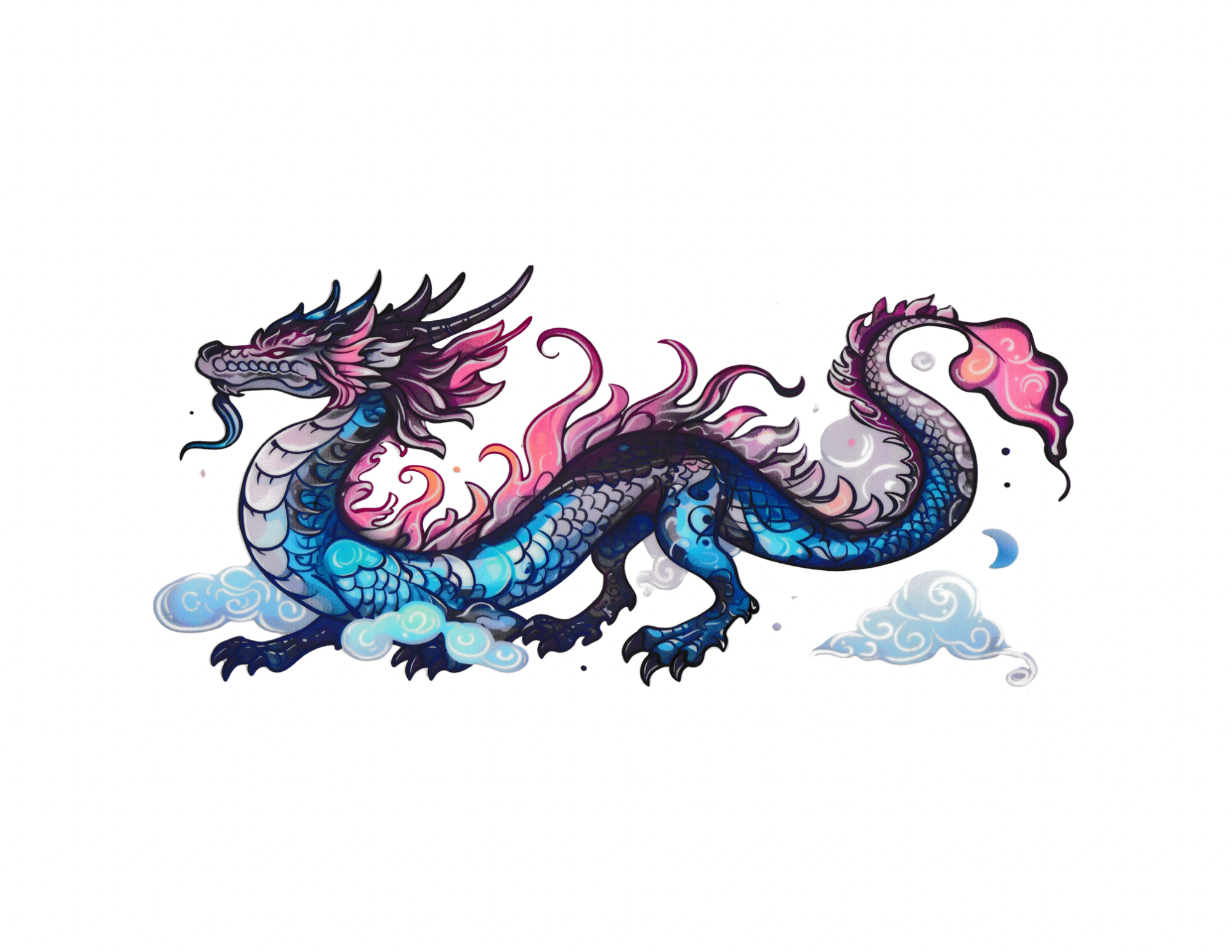 16oz Cup Wrap Dragon