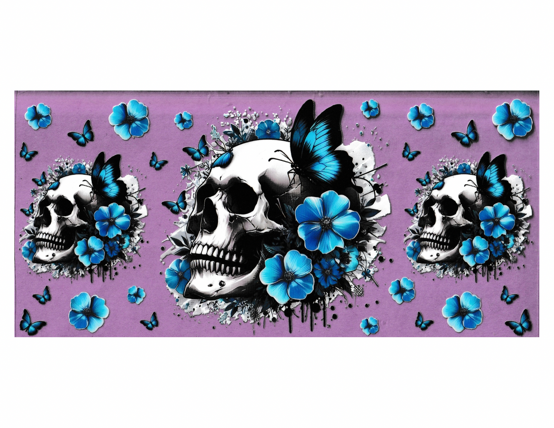16oz Cup Wrap Skull