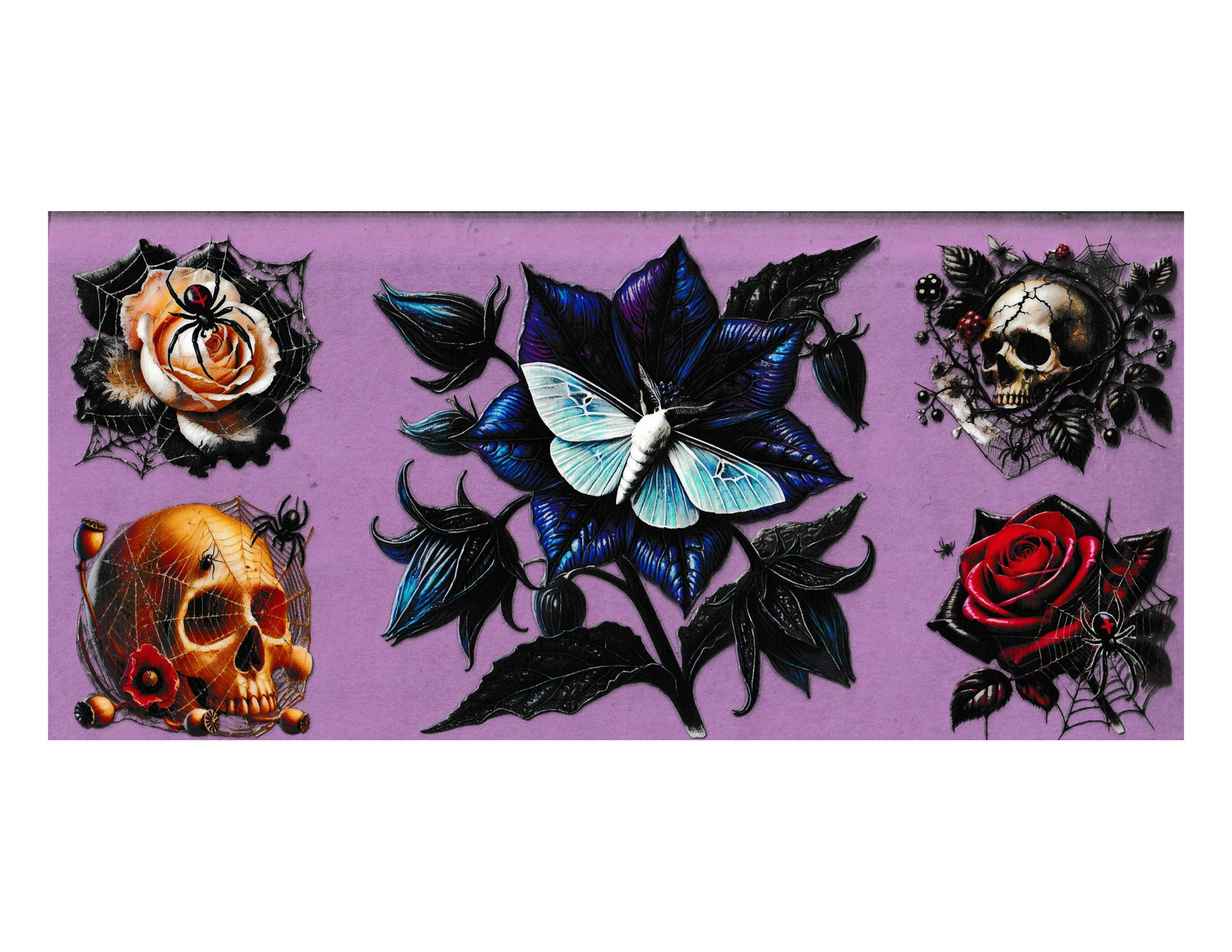 16oz Cup Wrap Skull
