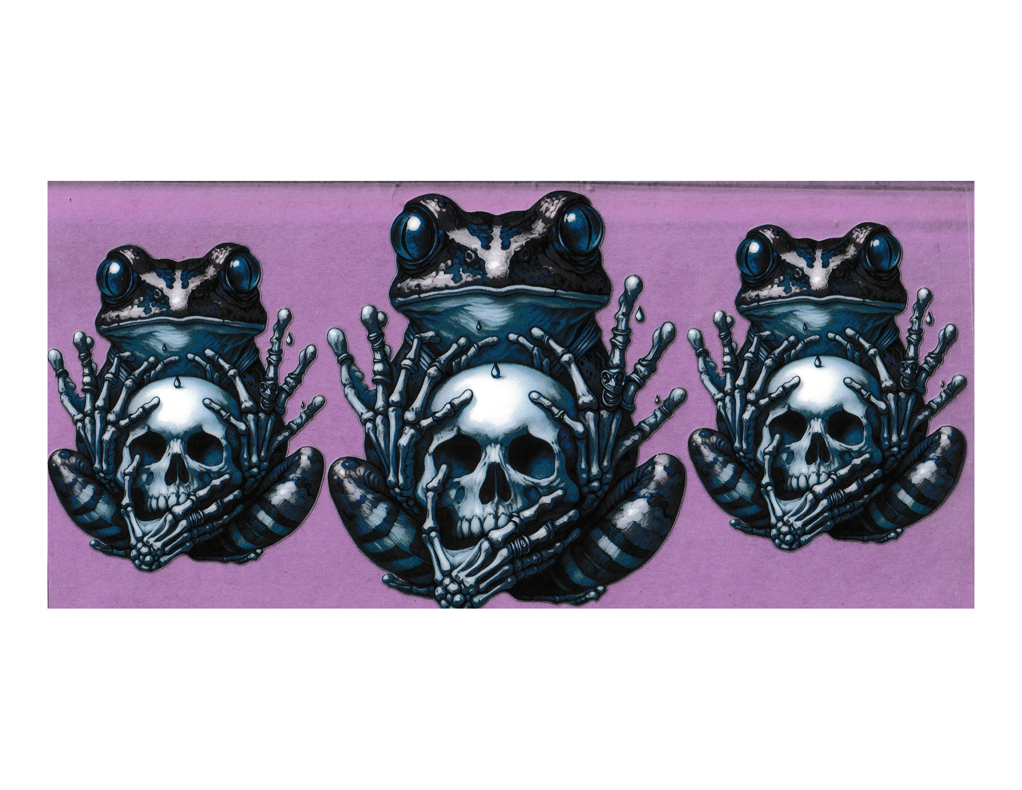 16oz Cup Wrap Skull