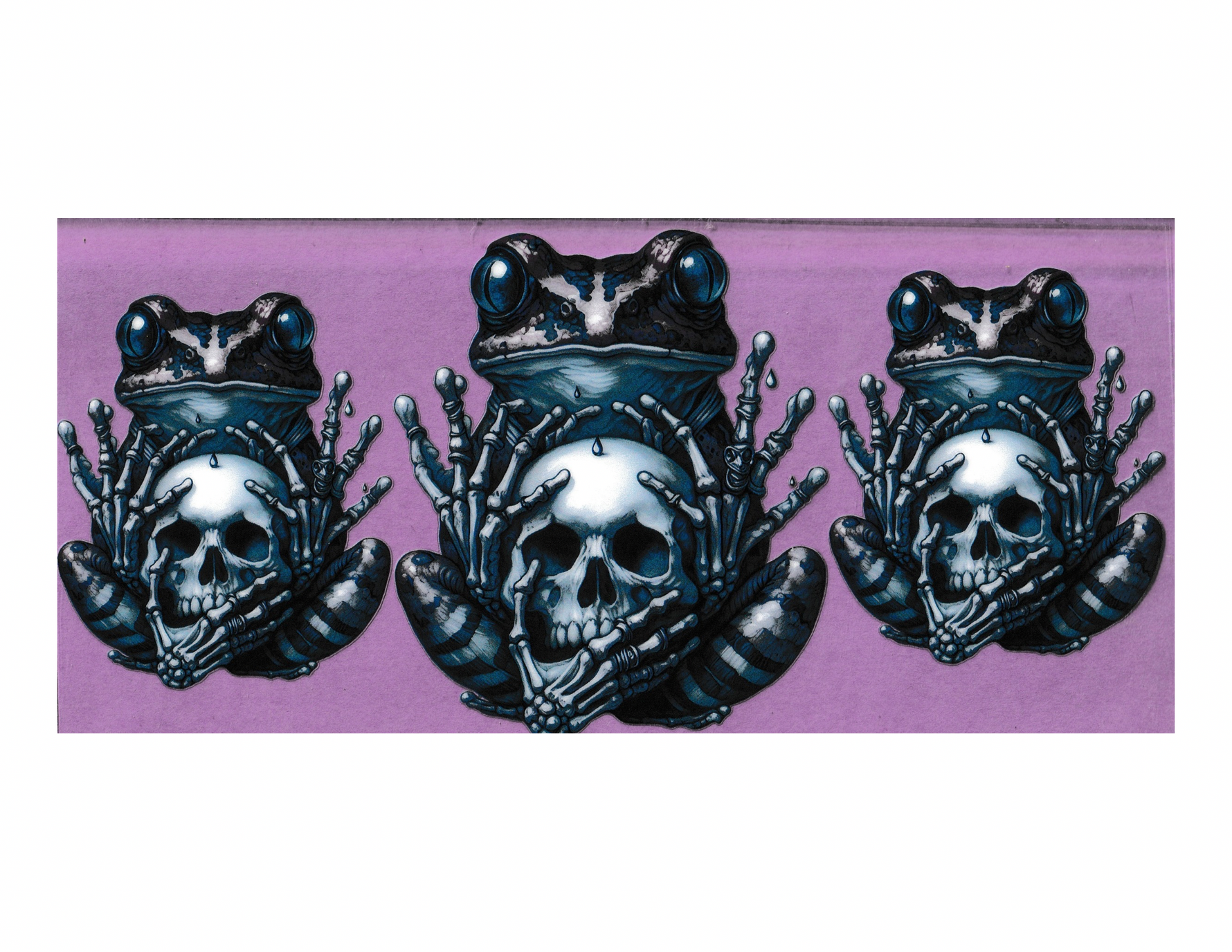 16oz Cup Wrap Skull