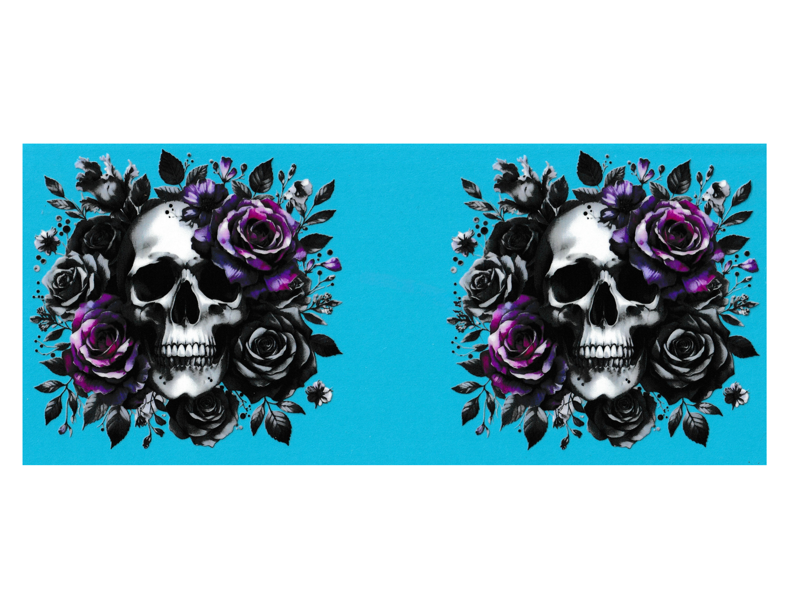 16oz Cup Wrap Skull