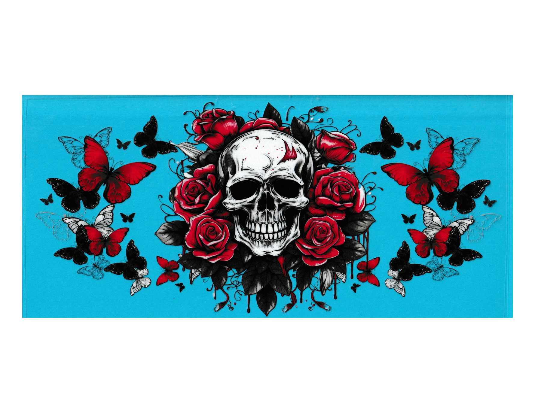 16oz Cup Wrap Skull