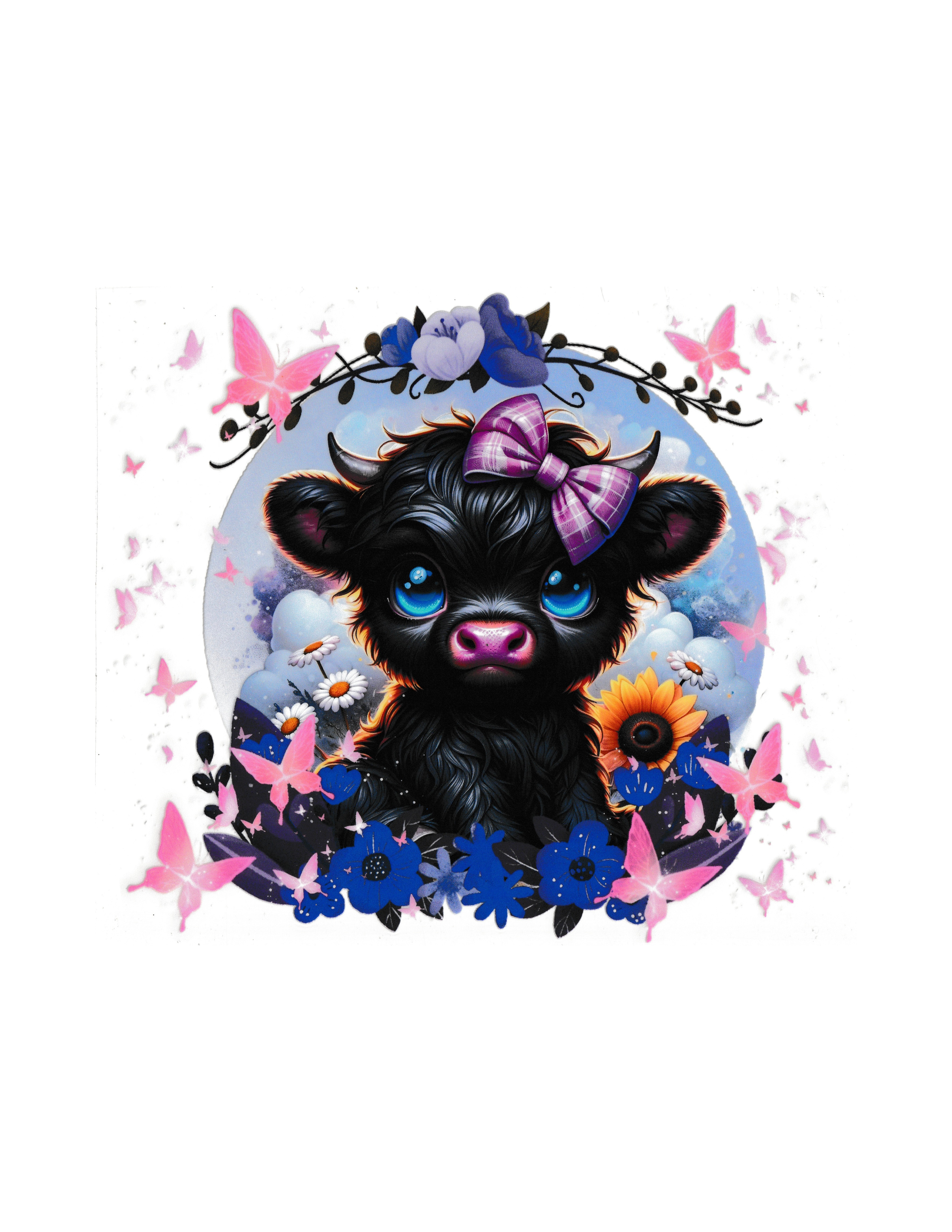 20oz Cow Cup Wrap #4
