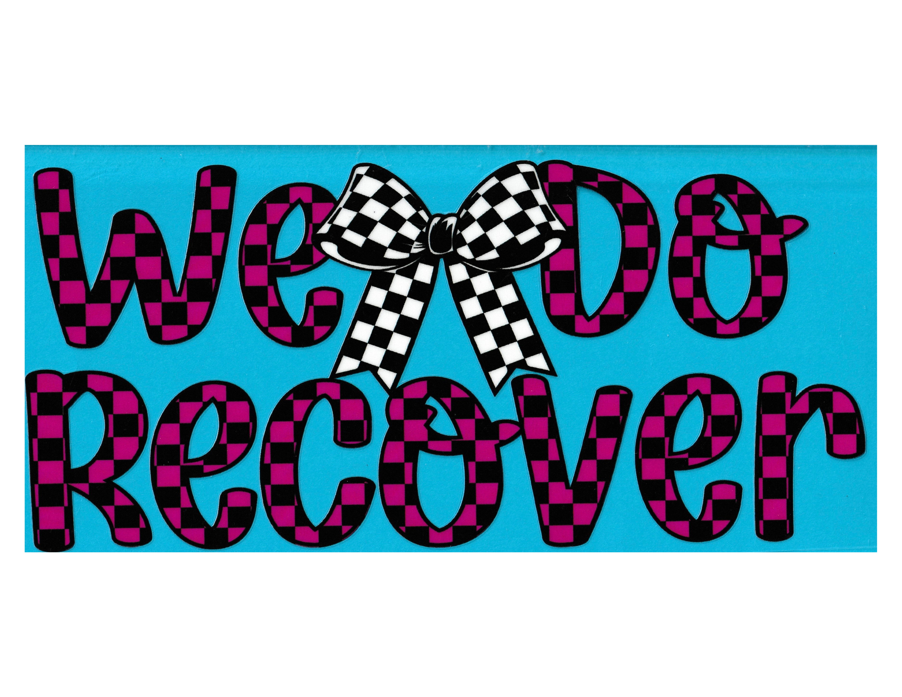 16oz Cup Wrap We Do Recover