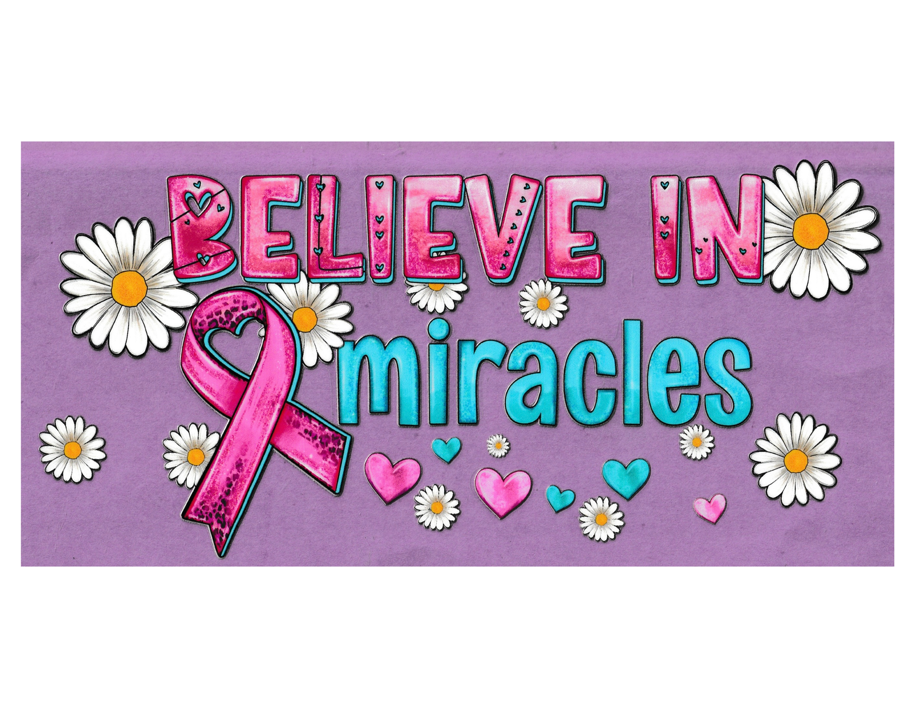 16oz Cup Wrap Believe in Miracles