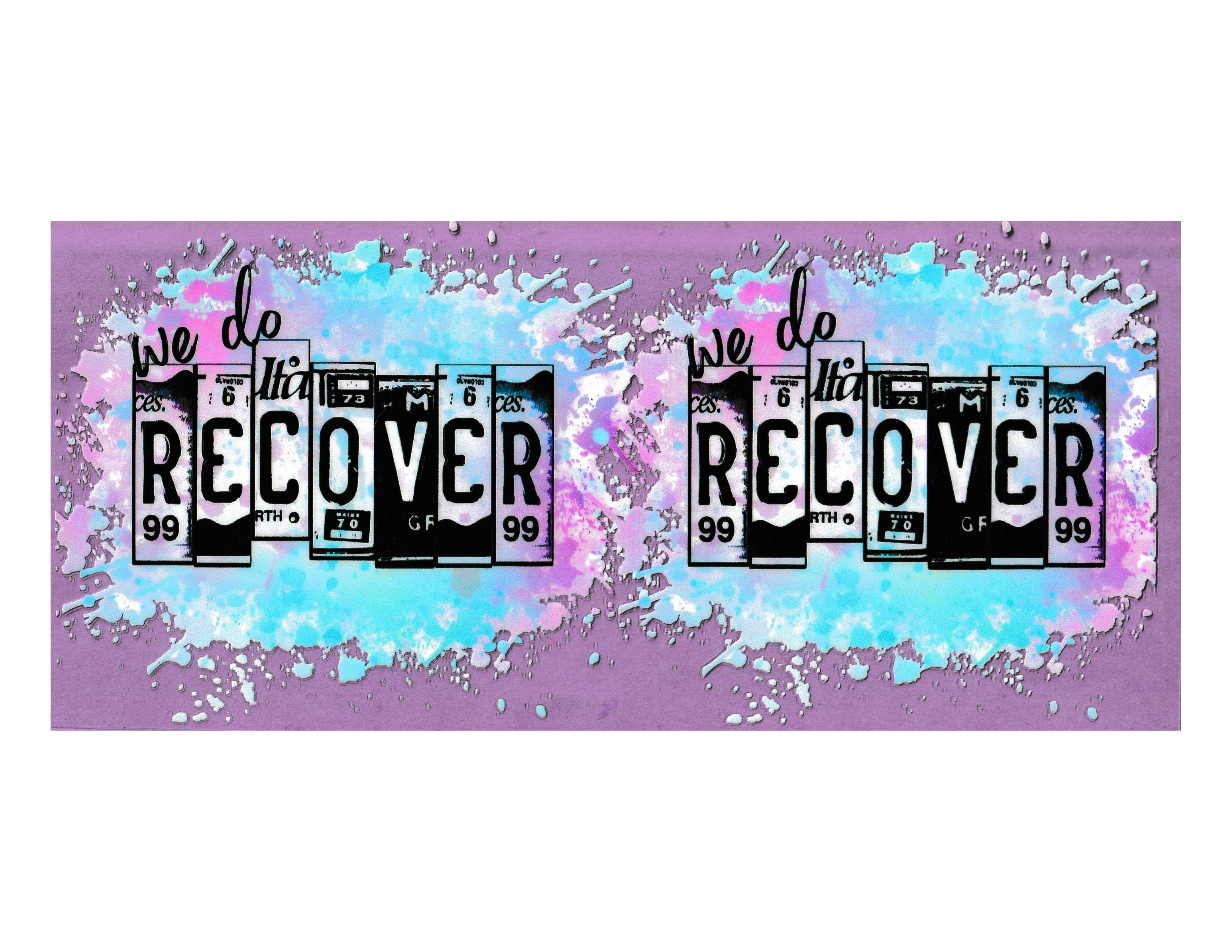 16oz Cup Wrap We Do Recover