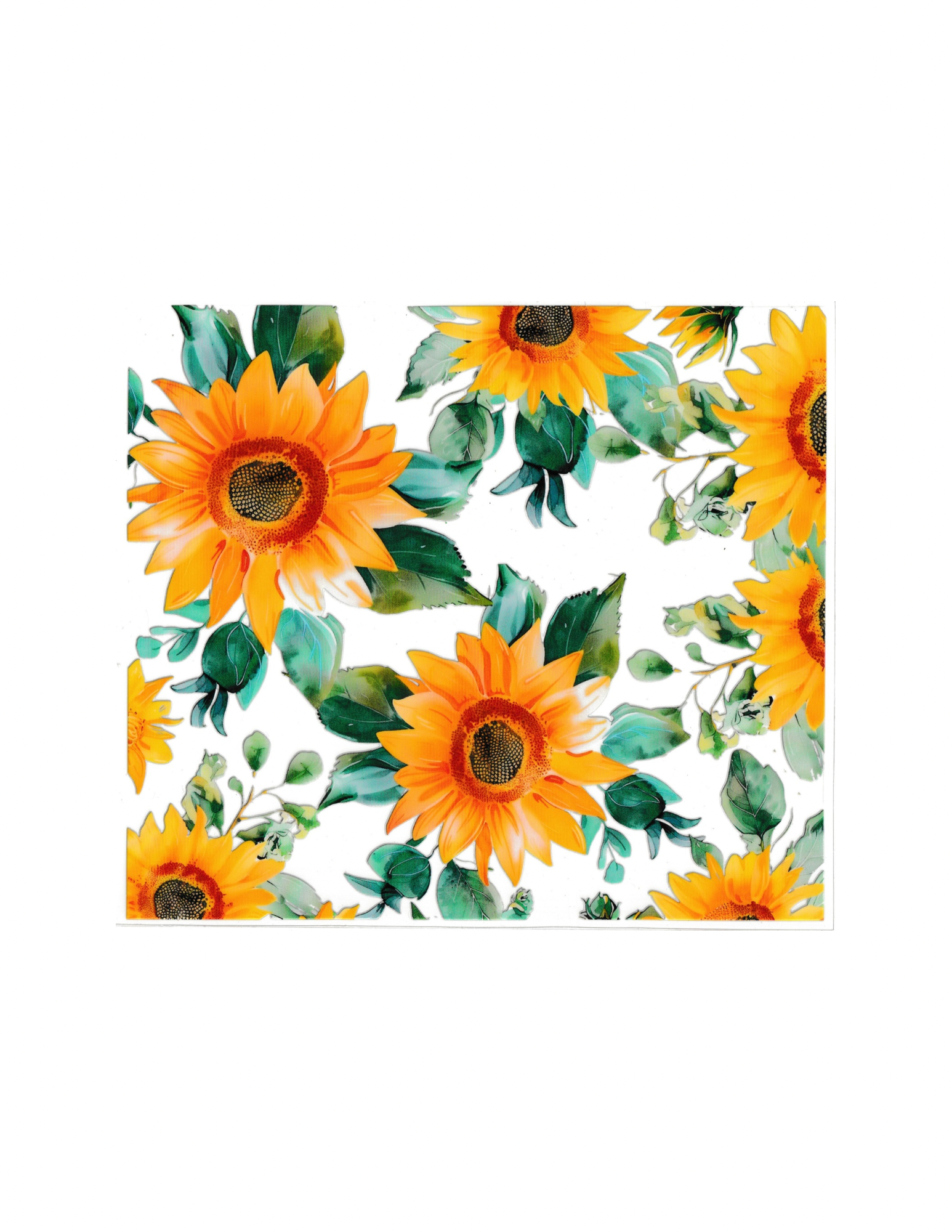 20oz Cup Wrap Flowers #3