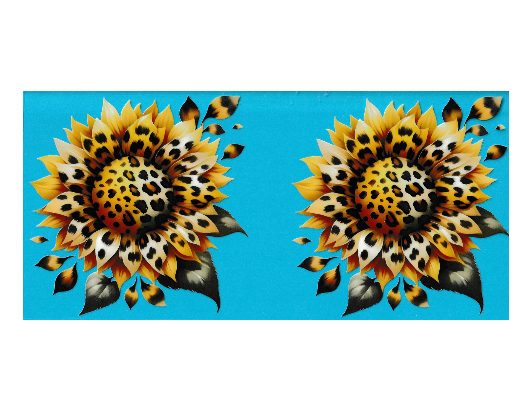 16oz Cup Wrap Sunflower