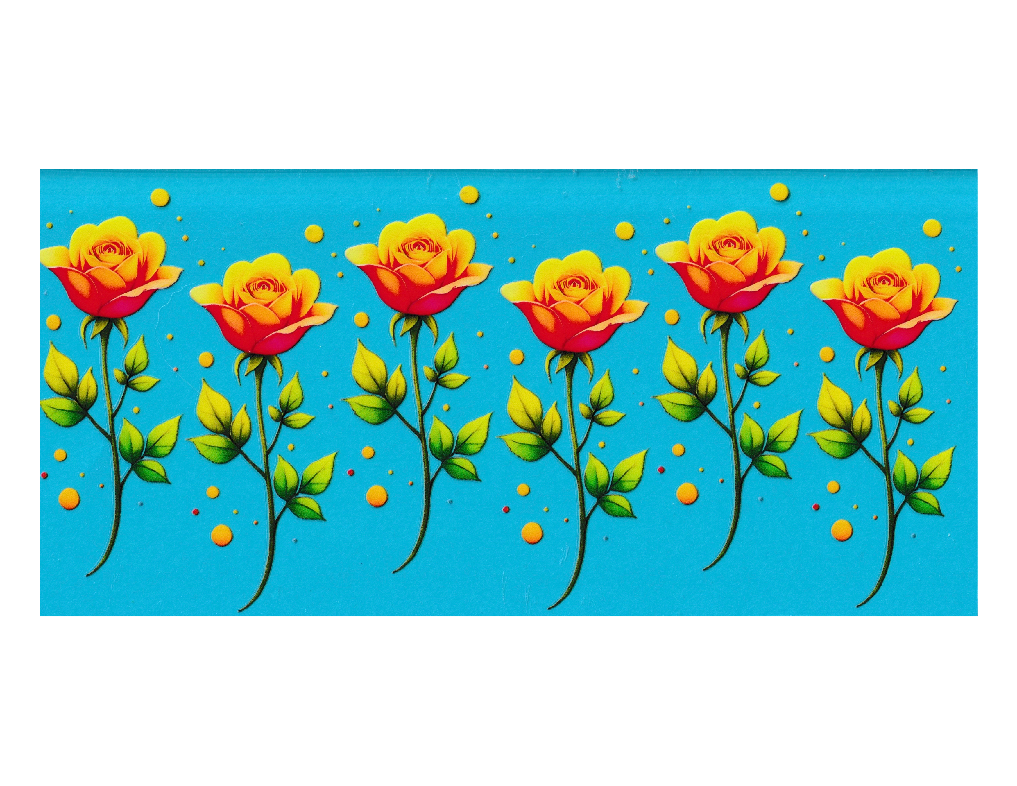 16oz Cup Wrap Roses