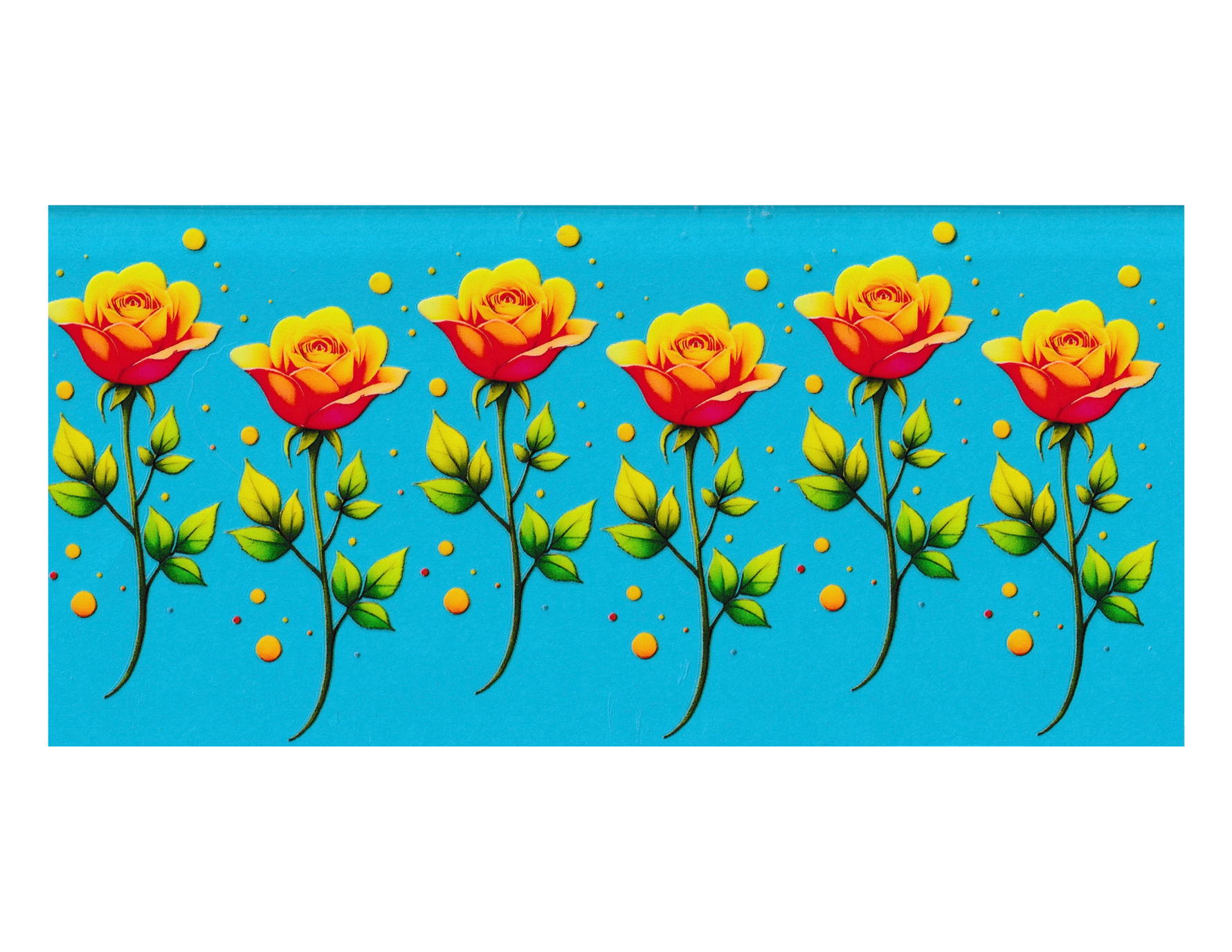 16oz Cup Wrap Roses