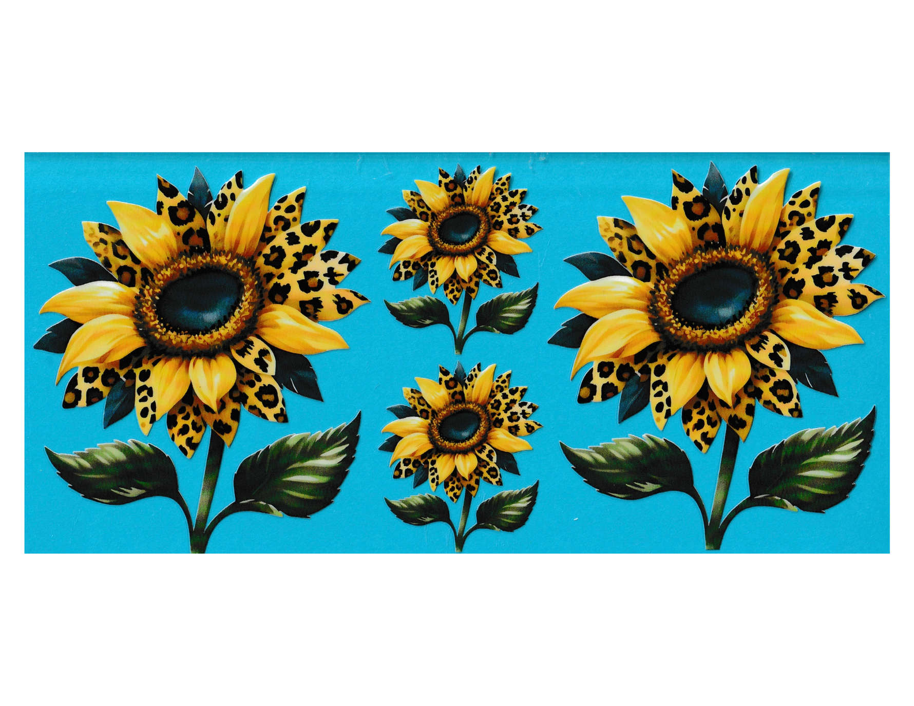 16oz Cup Wrap Sunflower