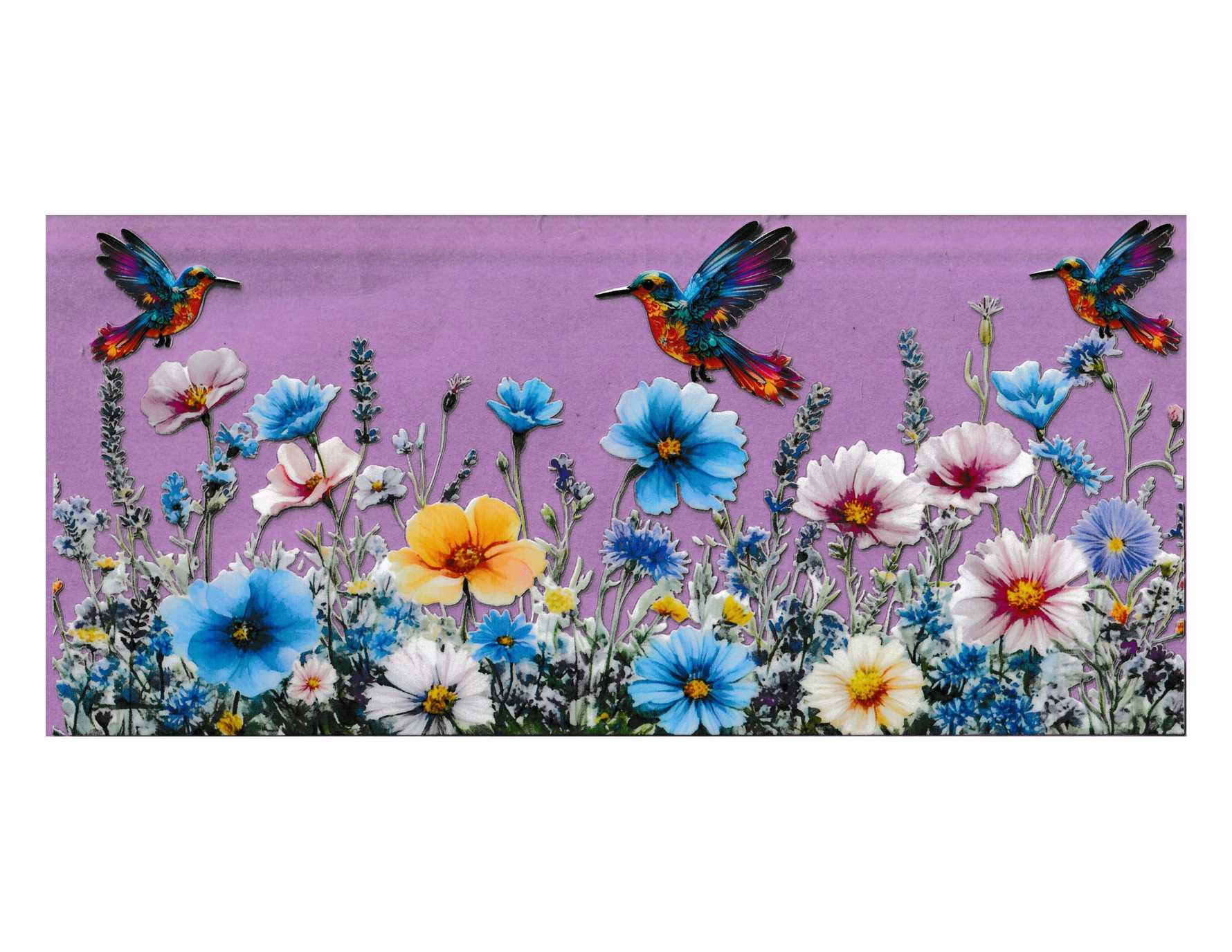 16oz Cup Wrap Wildflowers