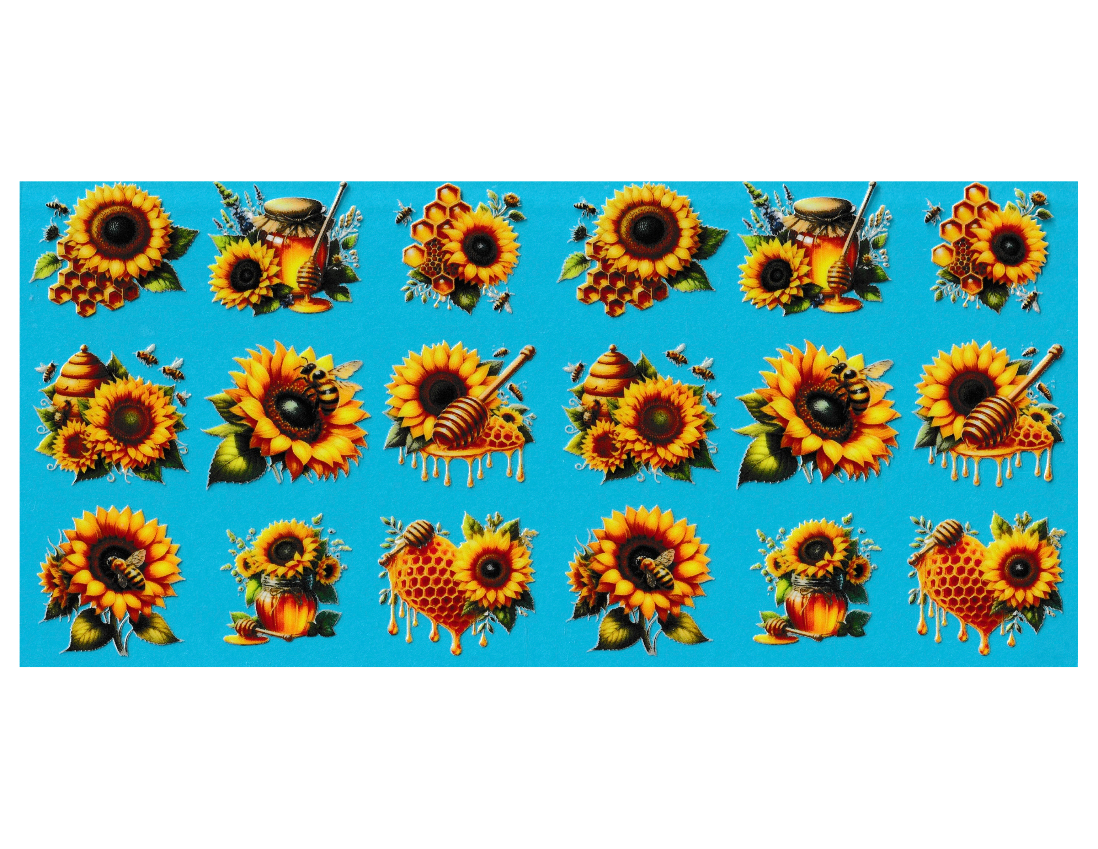 16oz Cup Wrap Bees