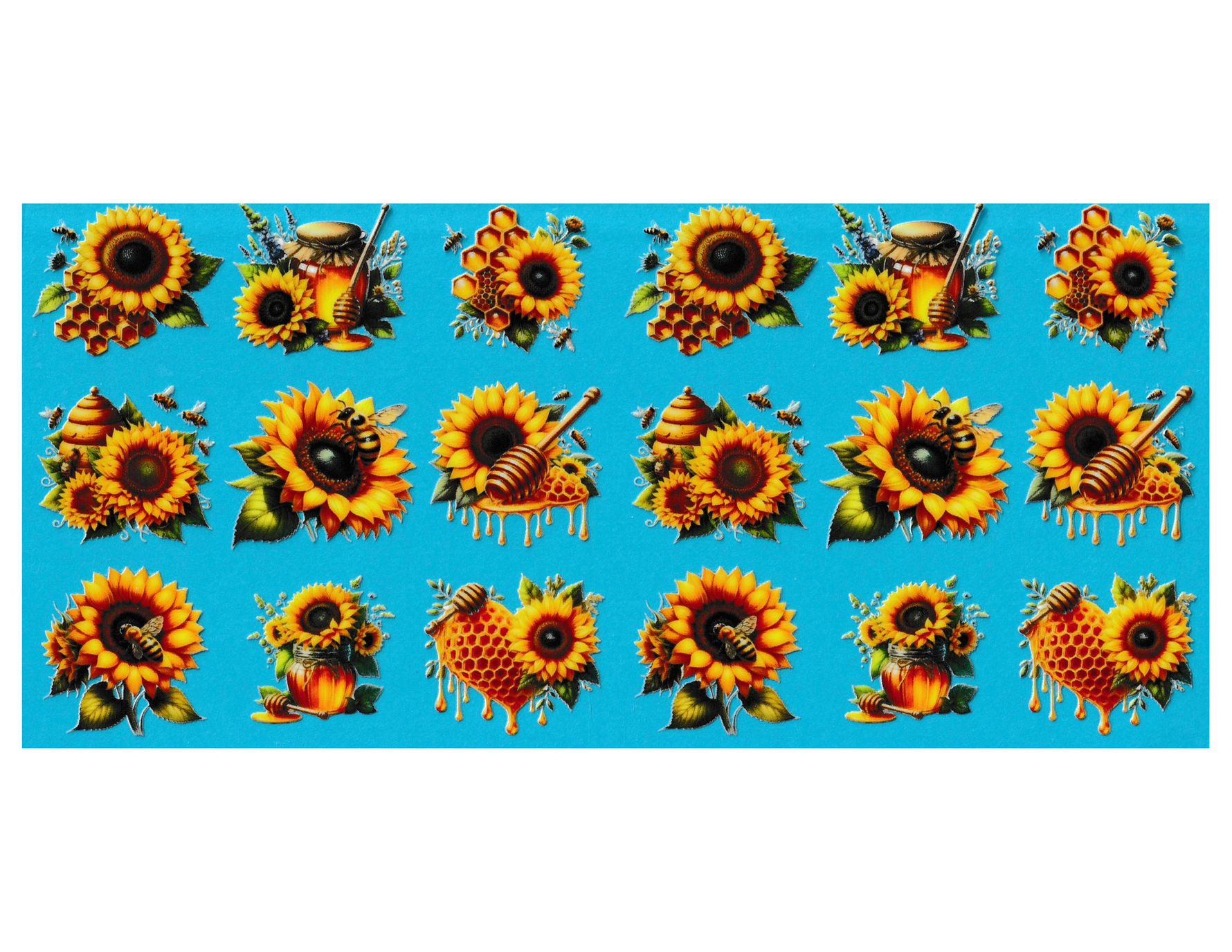 16oz Cup Wrap Bees