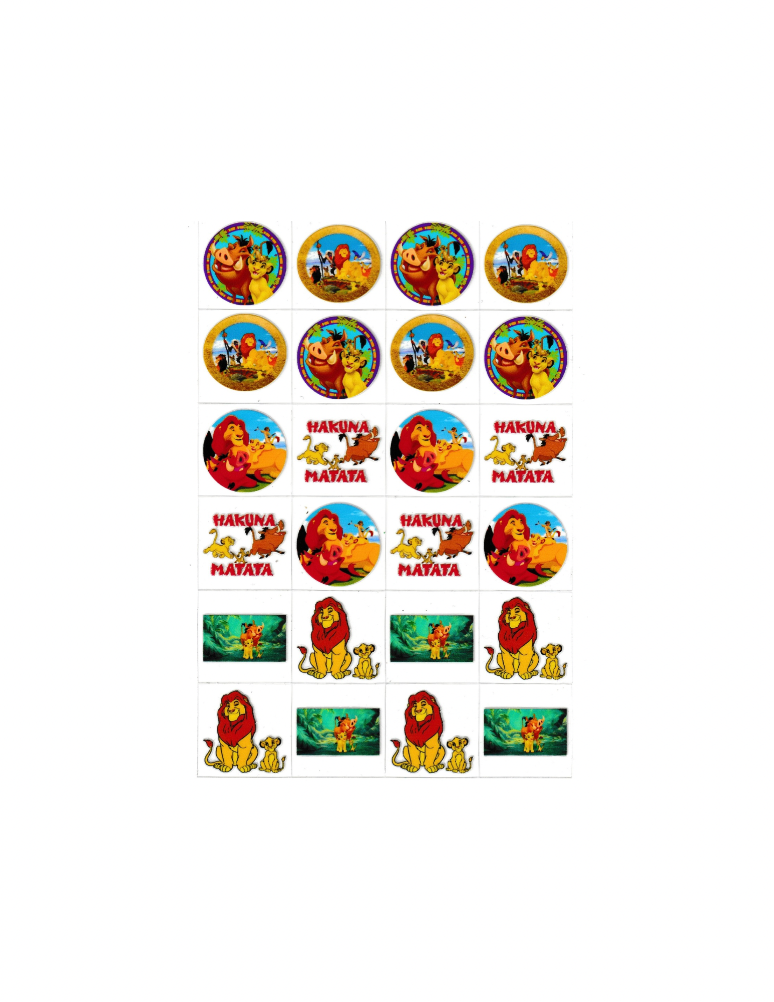 Kiss Cut Wrap Cartoon