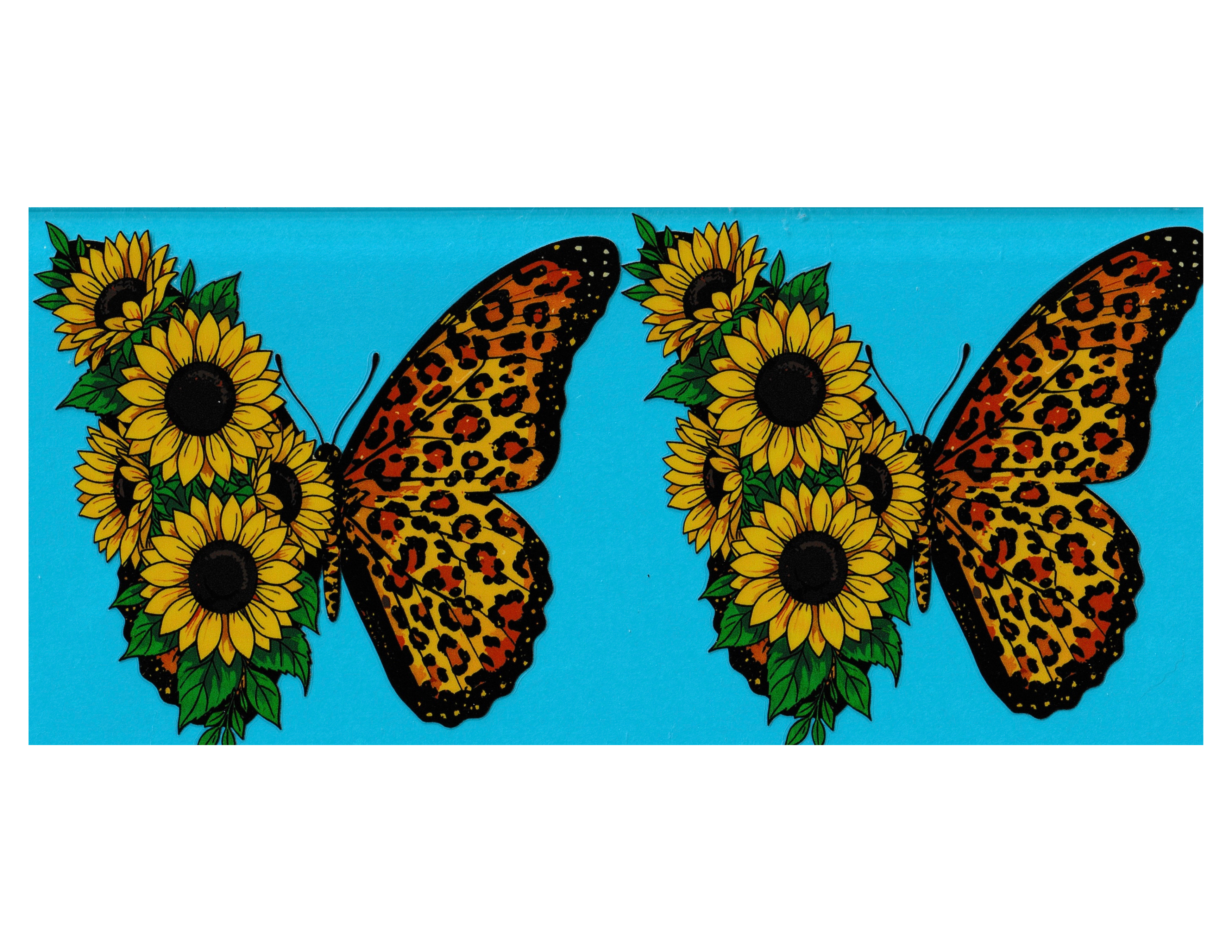 16oz Cup Wrap Butterfly