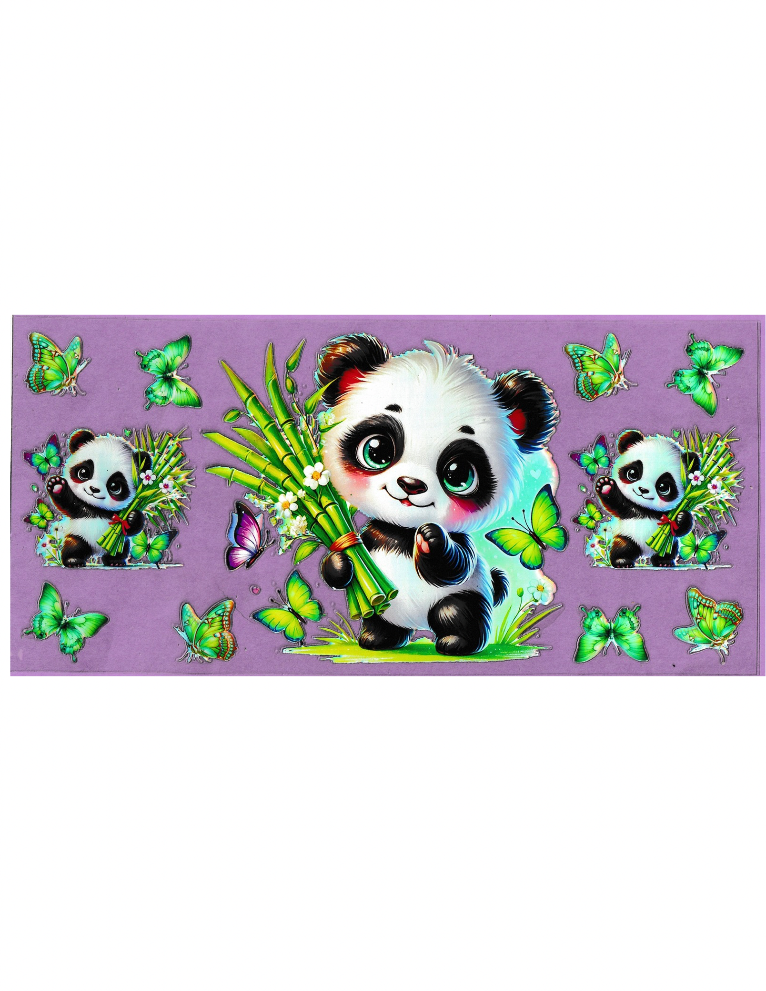 16oz Holographic Animals