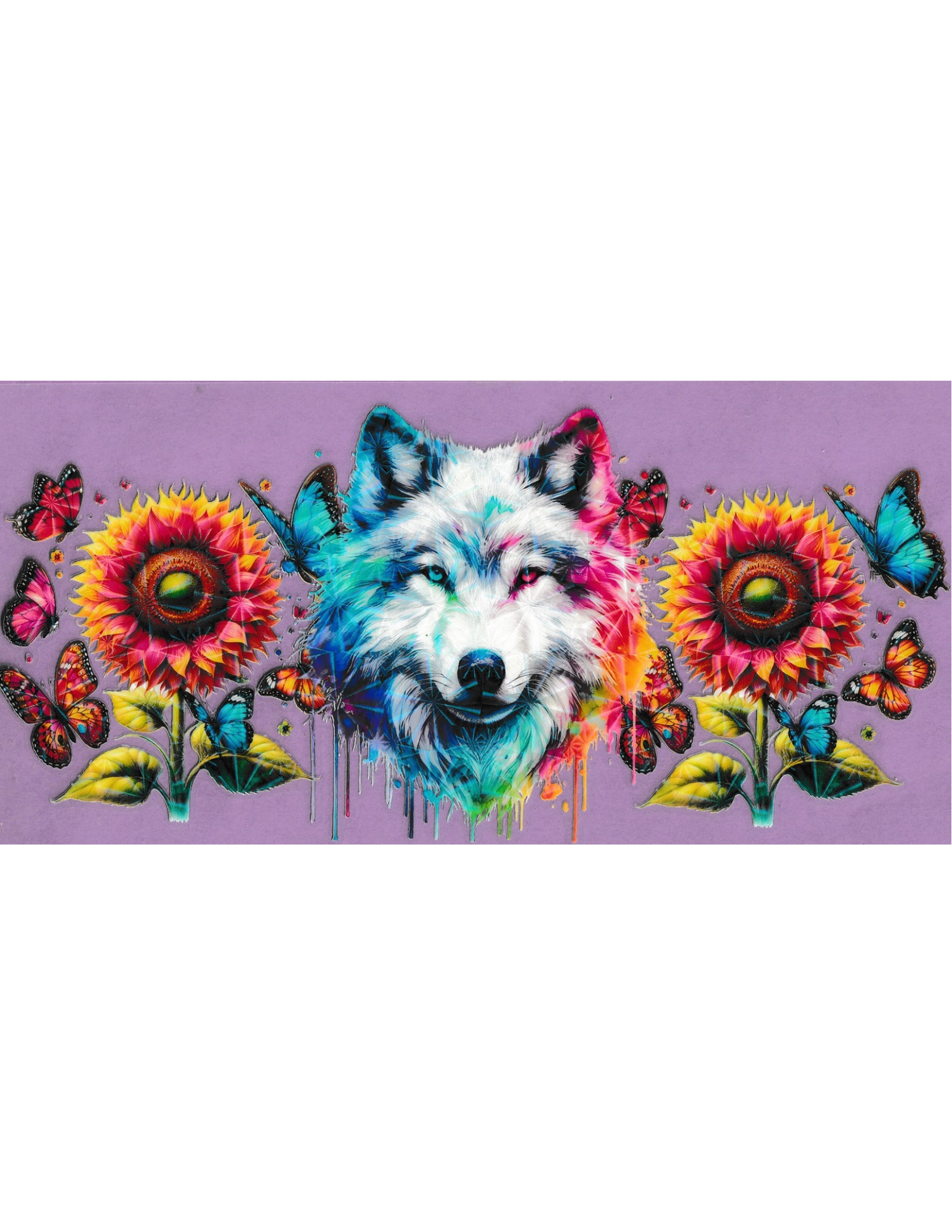 16oz Holographic Animals