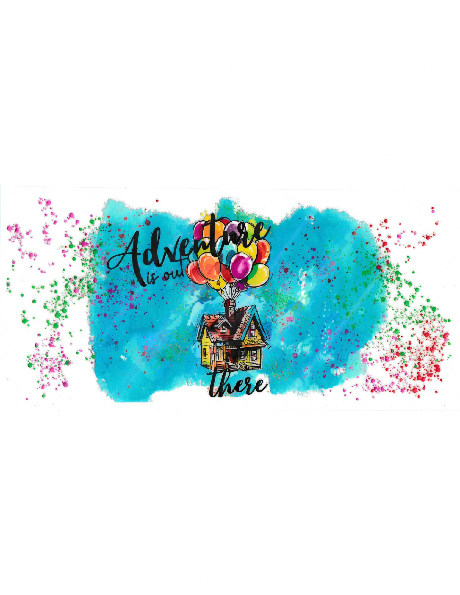 16oz Holographic Cartoon