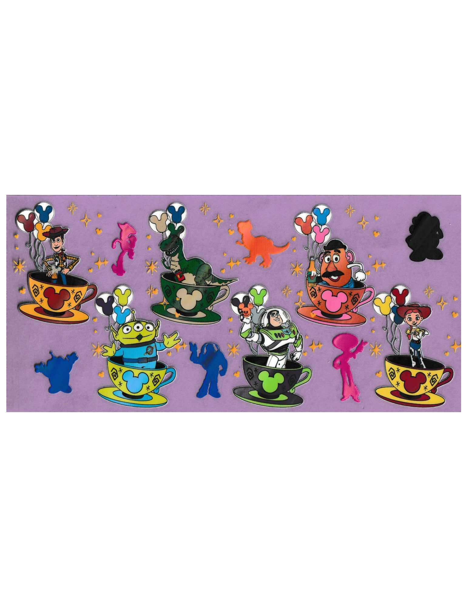 16oz Holographic Cartoon