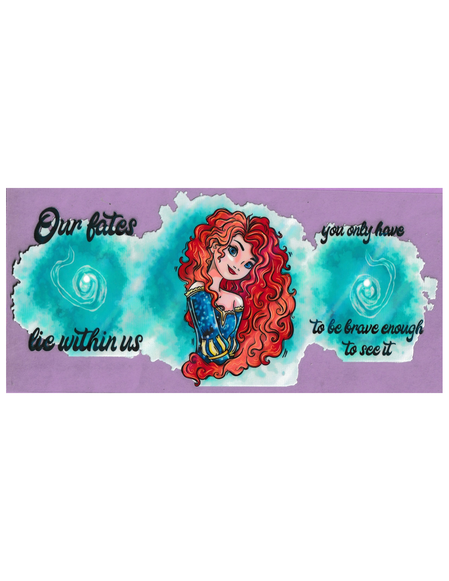 16oz Holographic Cartoon