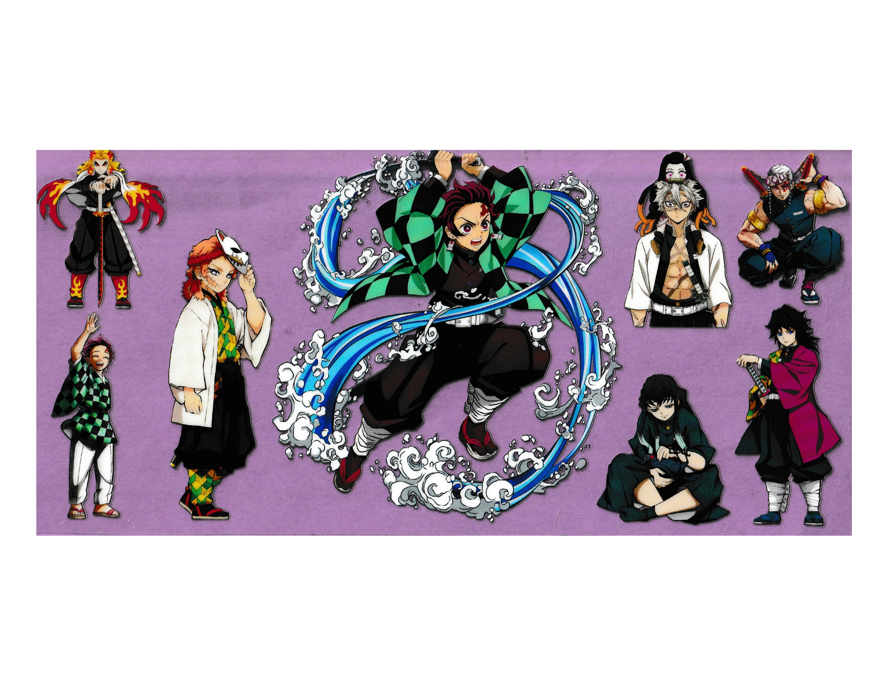 16oz Cup Wrap Anime Demon