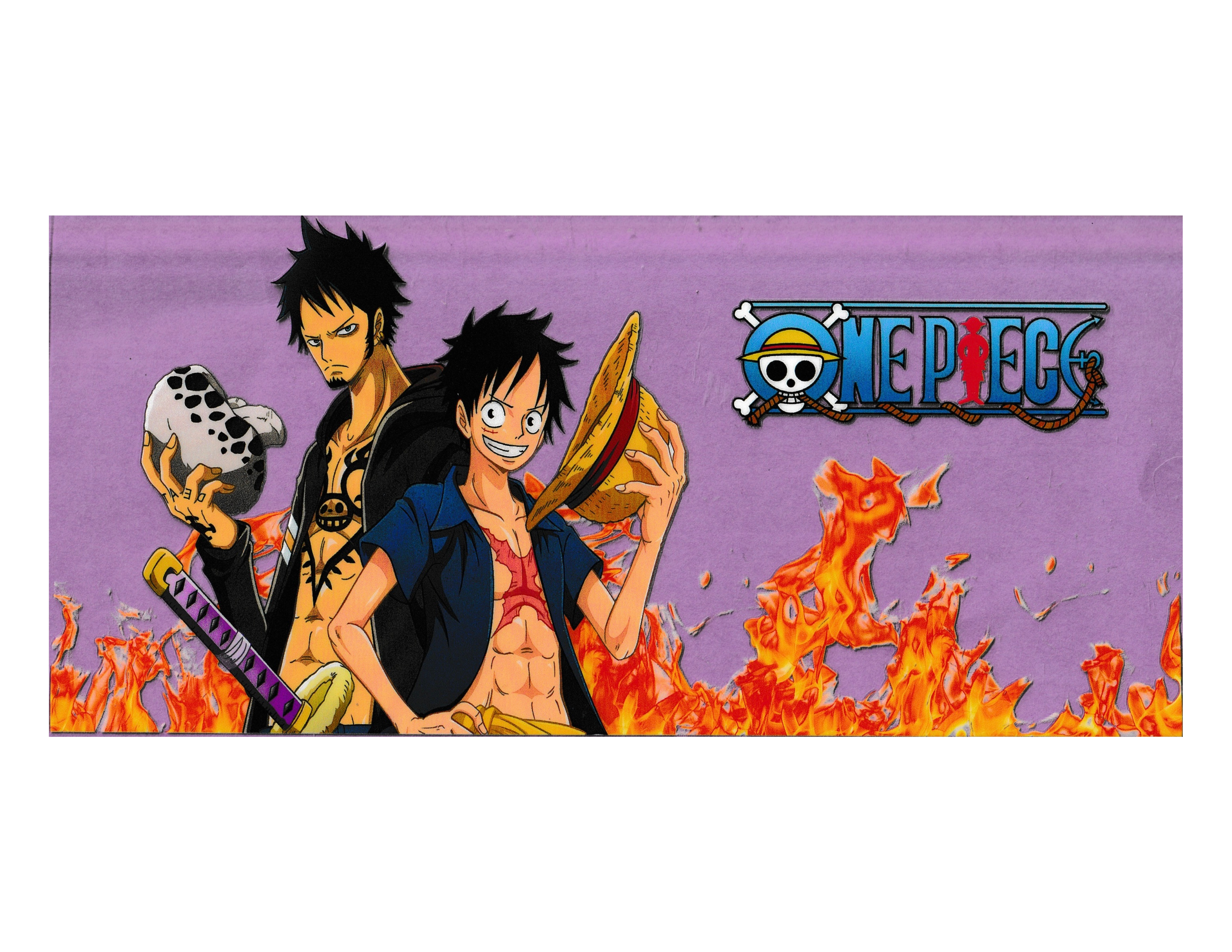 16oz Cup Wrap Anime Piece
