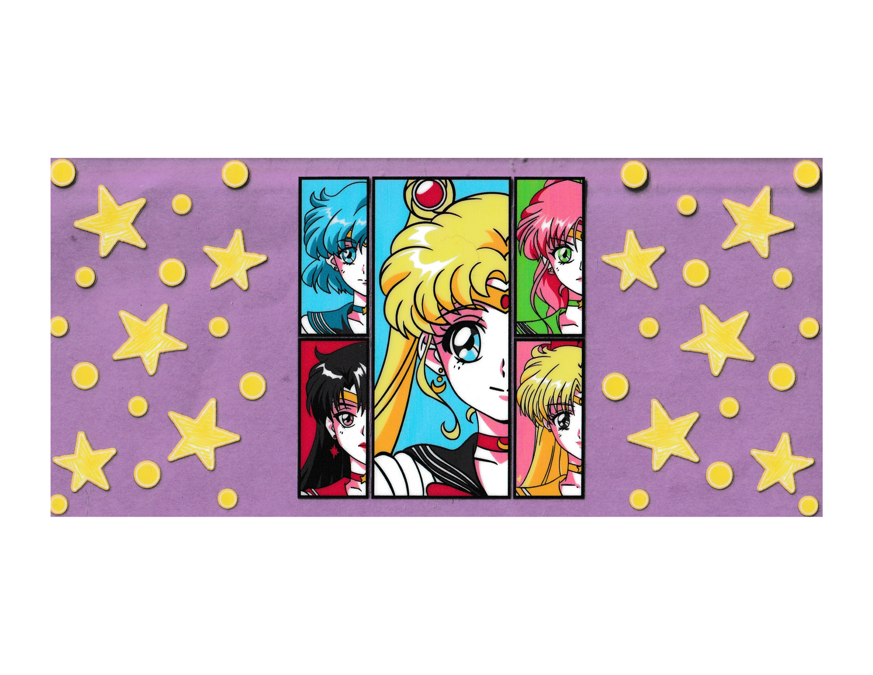 16oz Cup Wrap Anime Sailor