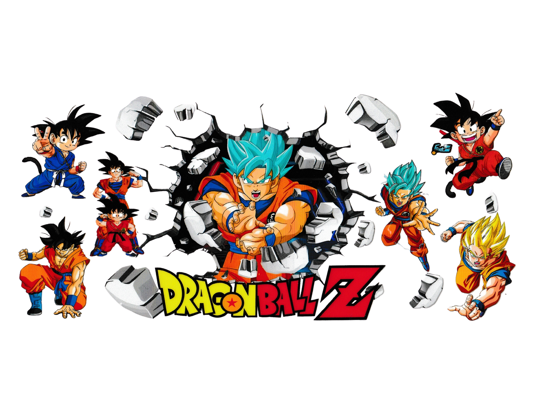 16oz Cup Wrap Anime Ball
