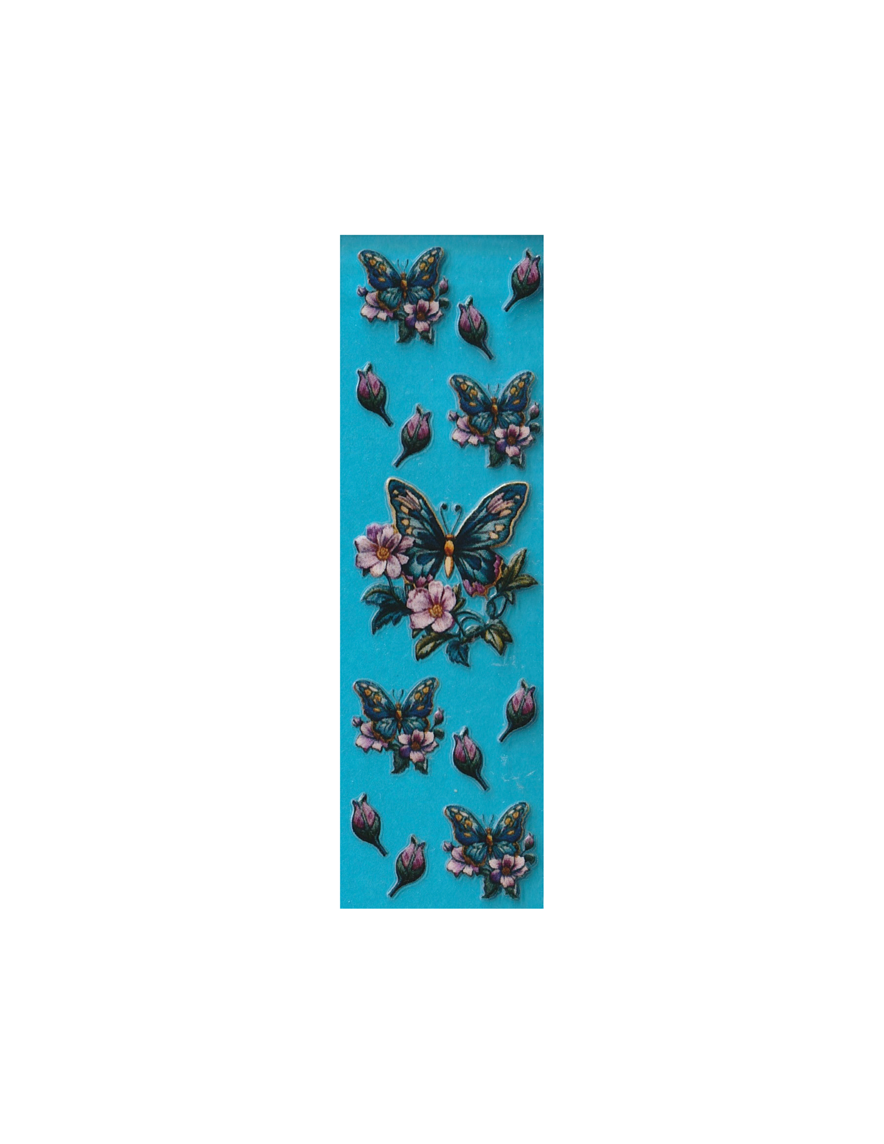 Pen/Bookmark Wrap Butterfly/Flowers