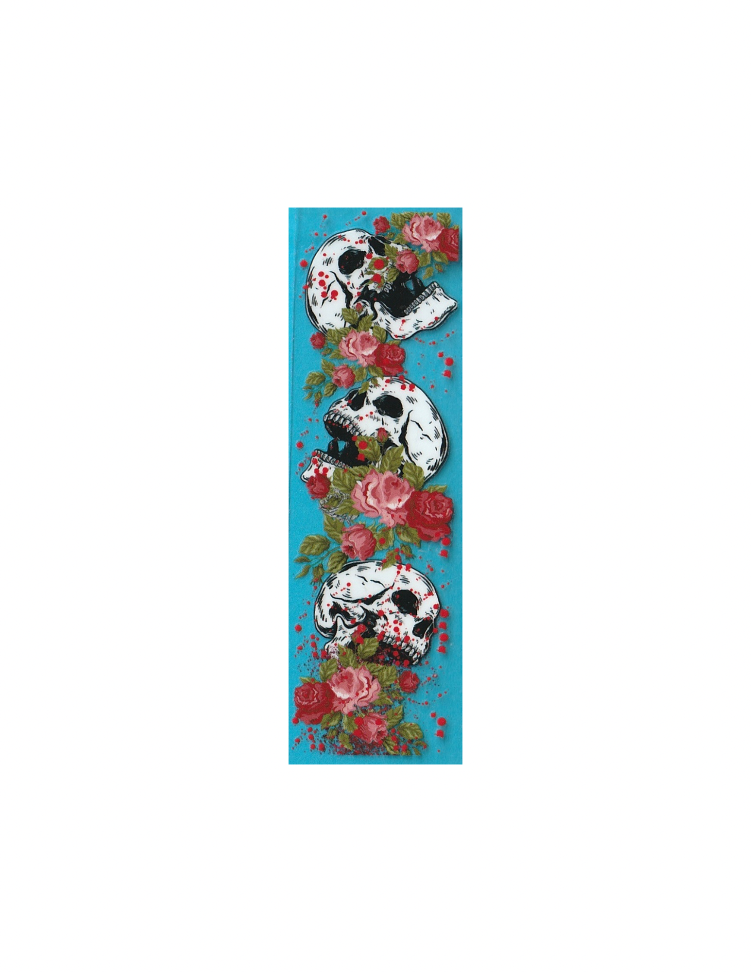Pen/Bookmark Wrap Skulls