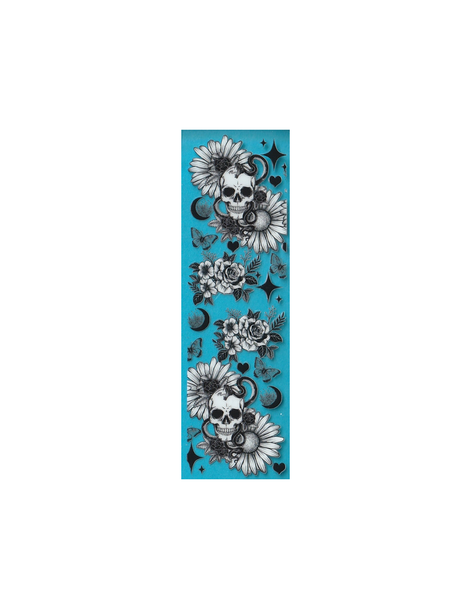 Pen/Bookmark Wrap Skulls
