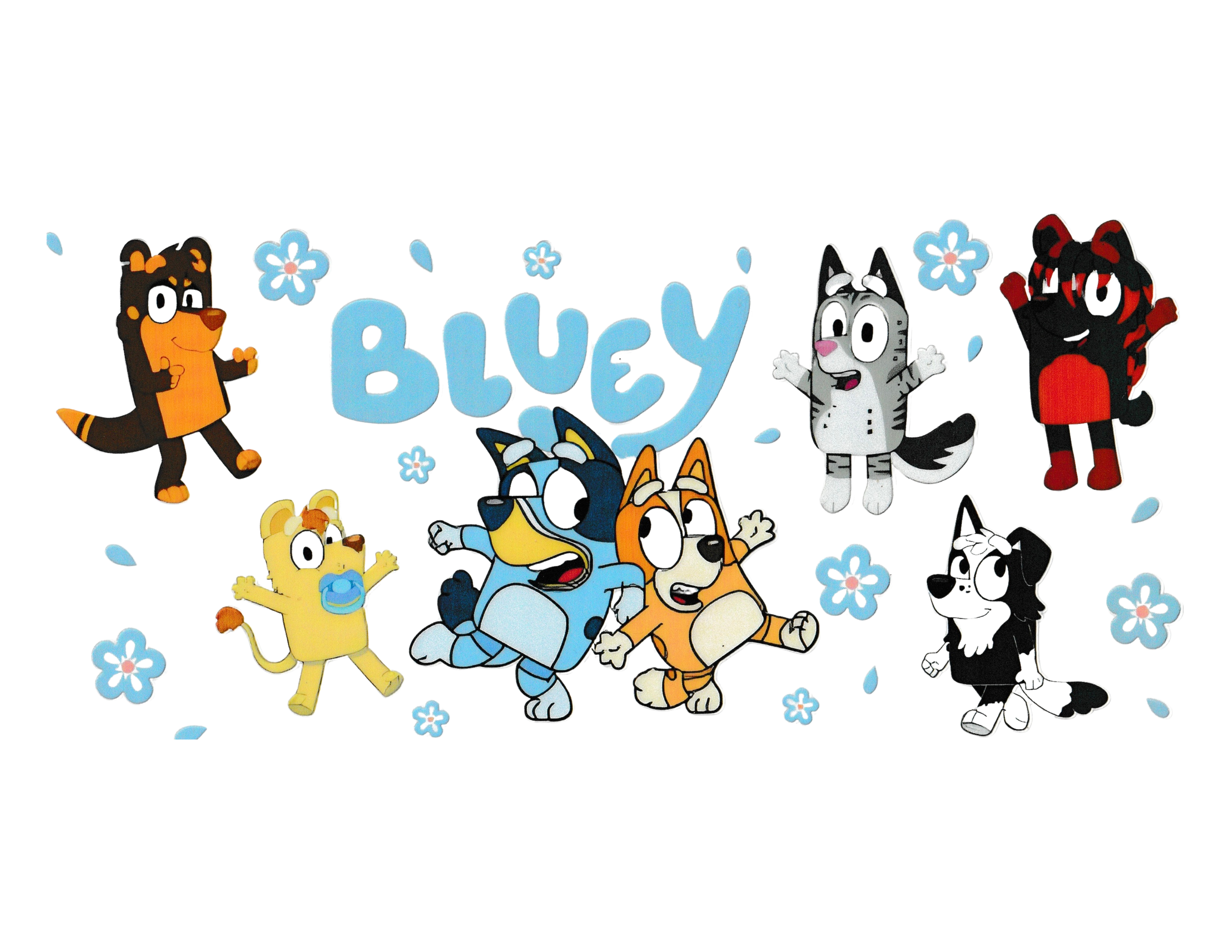 16oz Cup Wrap Kids Dog TV