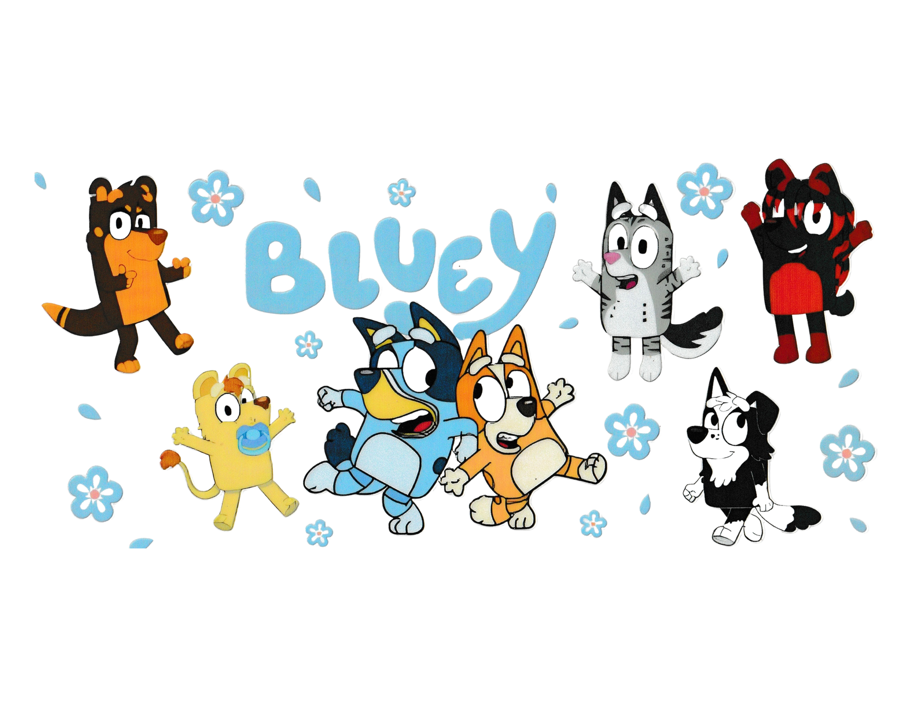 16oz Cup Wrap Kids Dog TV