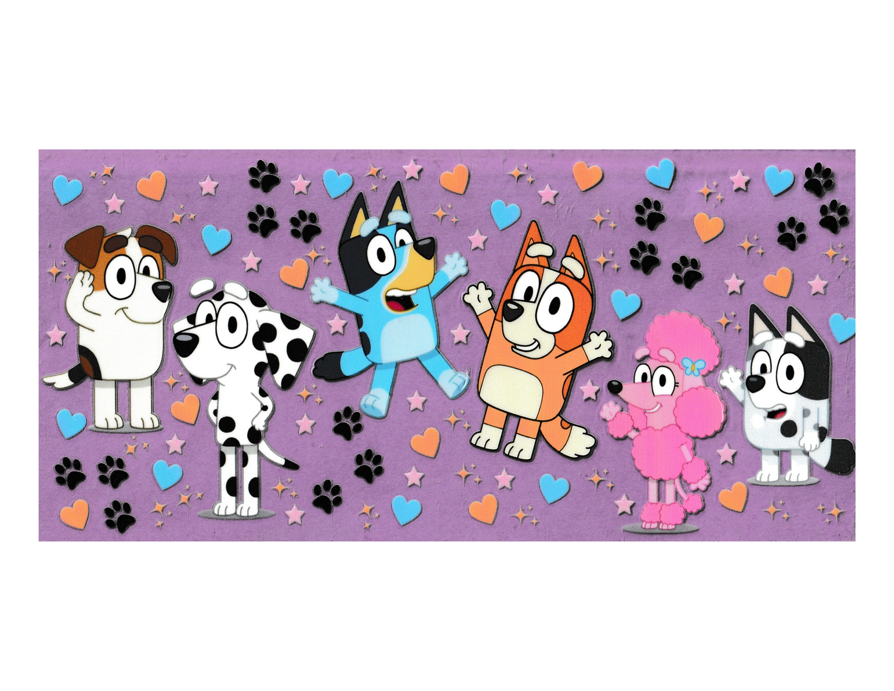 16oz Cup Wrap Kids Dog TV