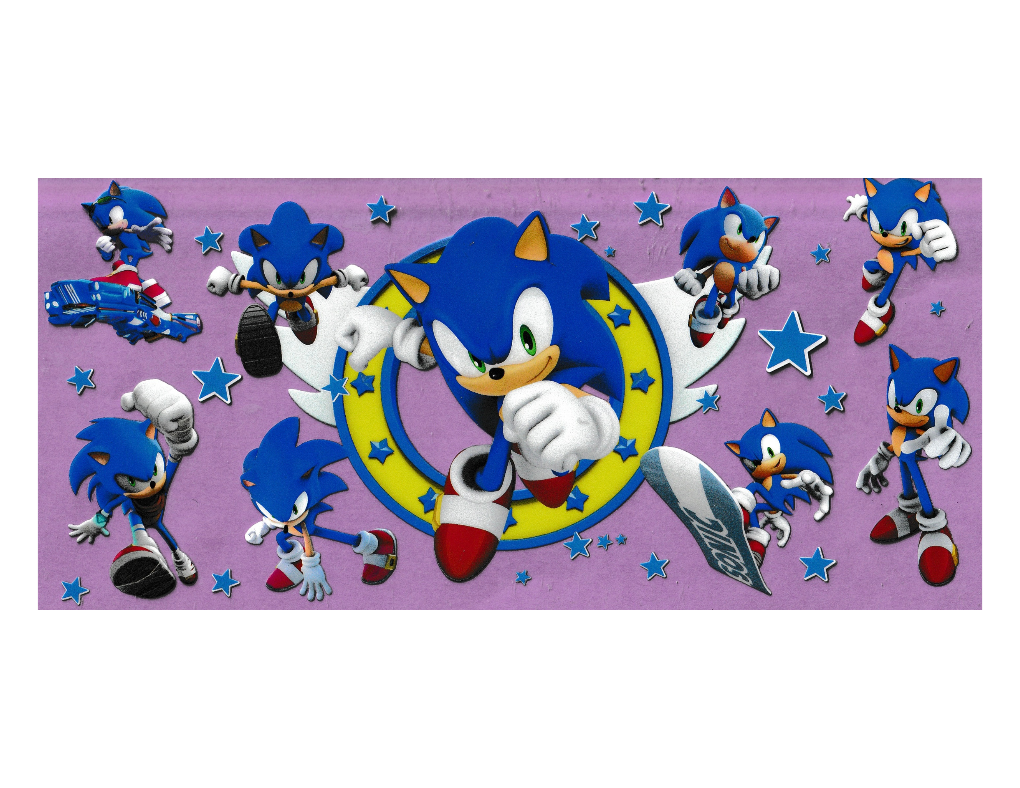 16oz Cup Wrap Game Hedgehog