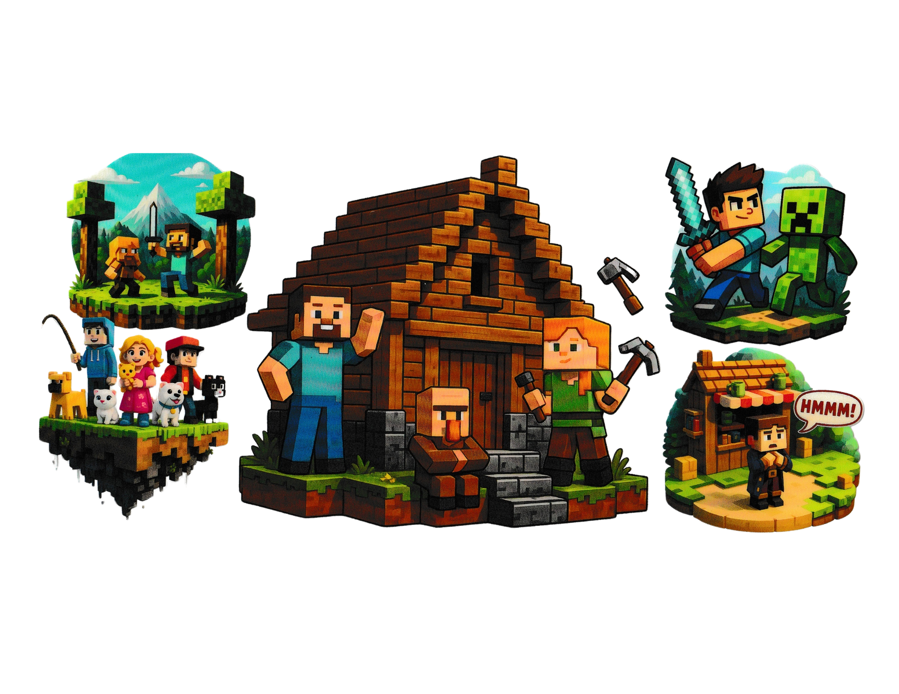 16oz Cup Wrap Mining Game