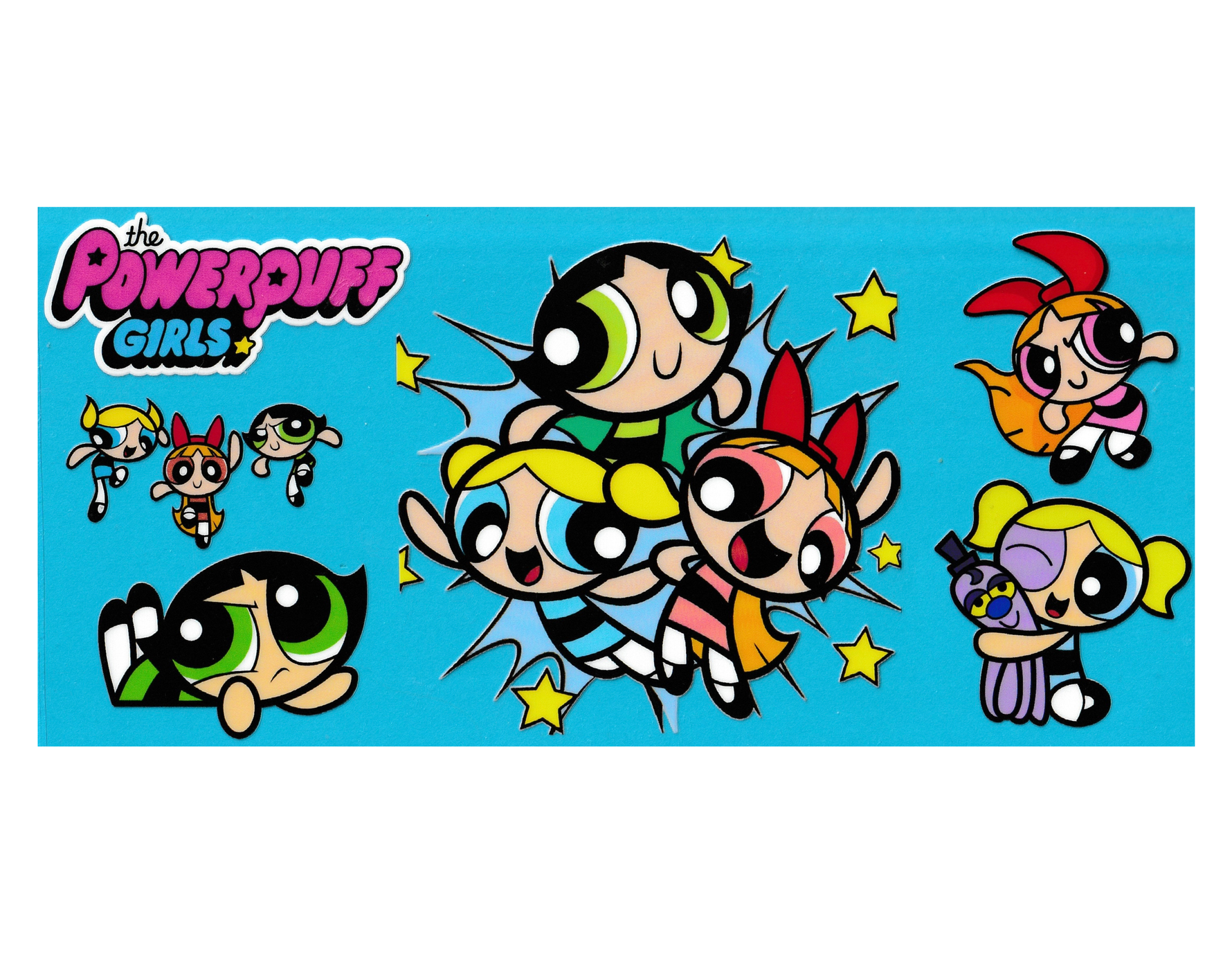 16oz Cup Wrap Powerpuff Girls