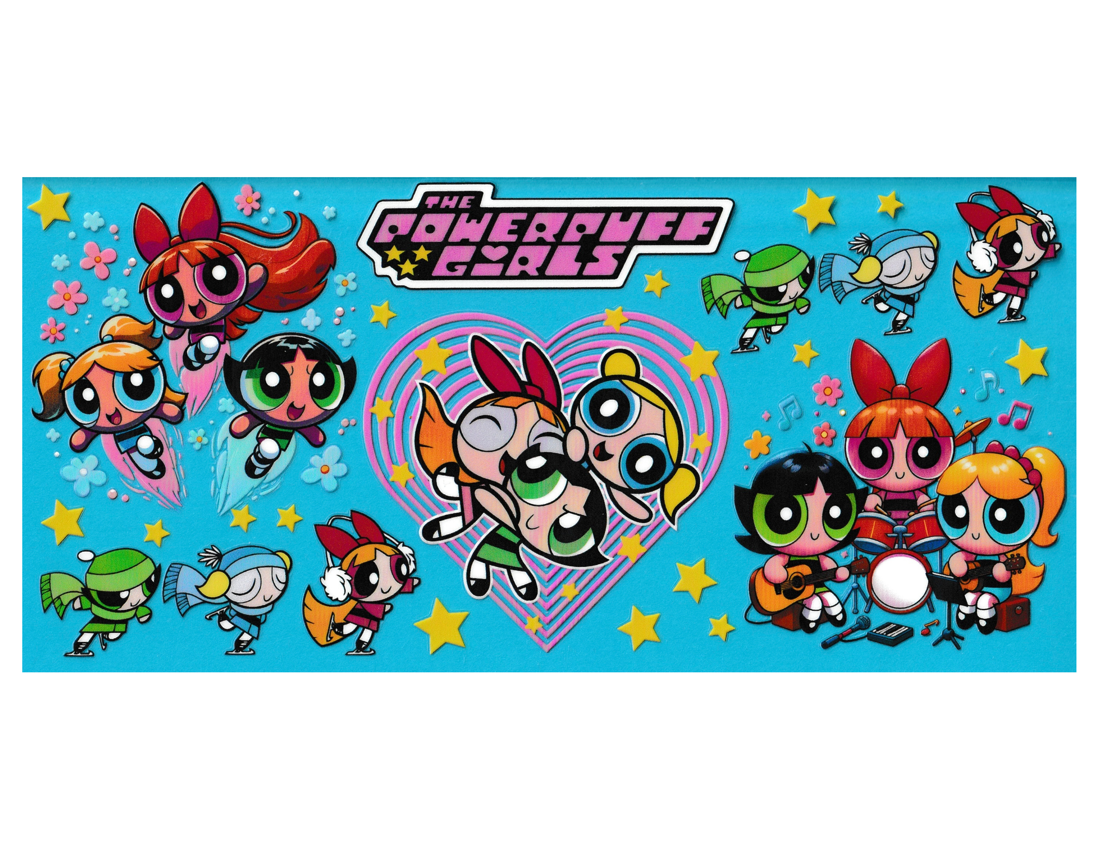 16oz Cup Wrap Powerpuff Girls