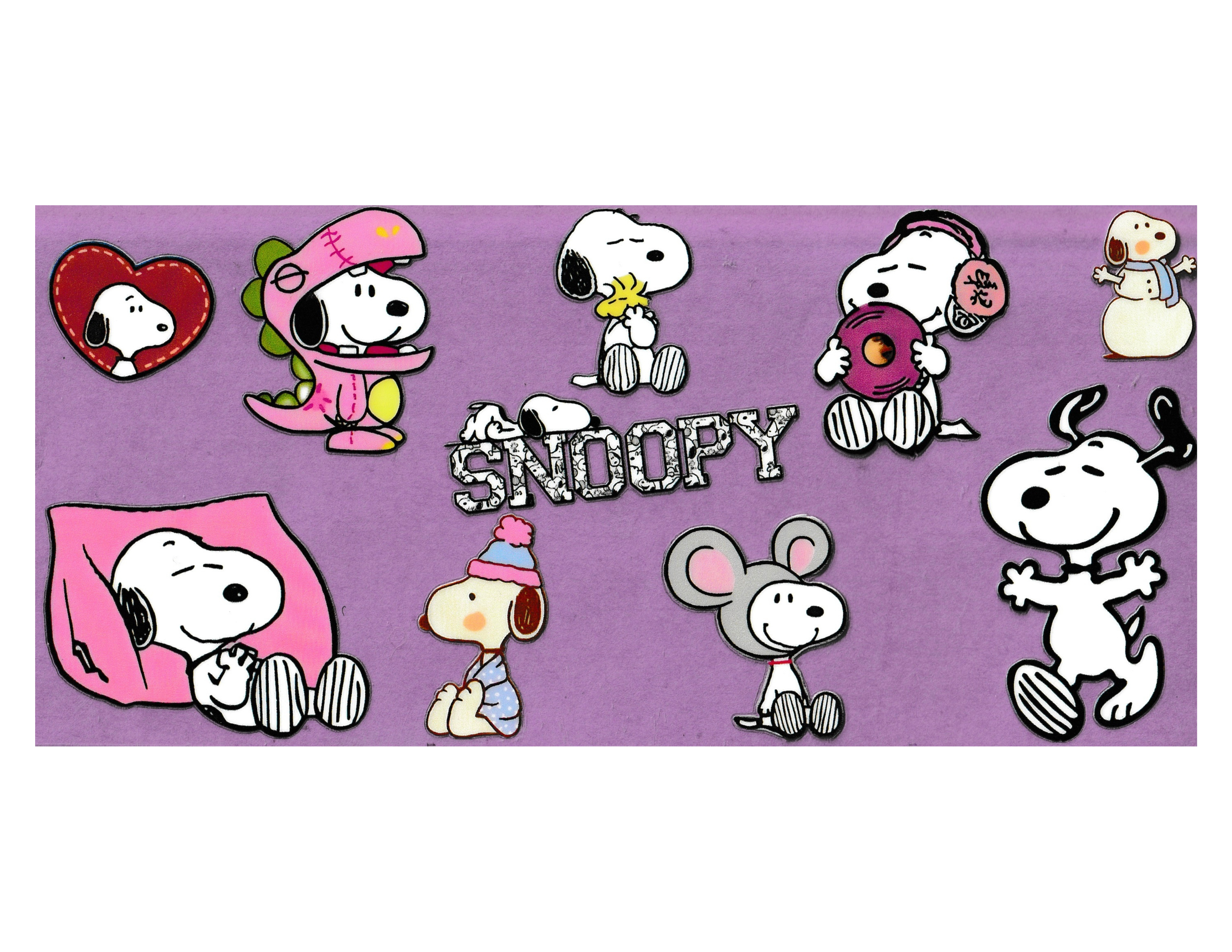 16oz Cup Wrap Snoopy