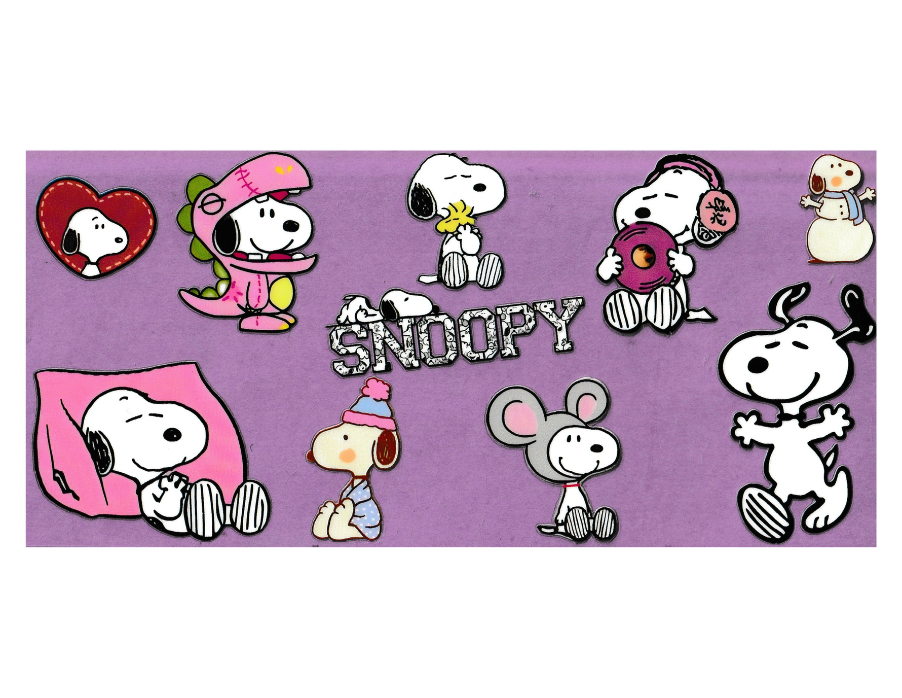 16oz Cup Wrap Snoopy