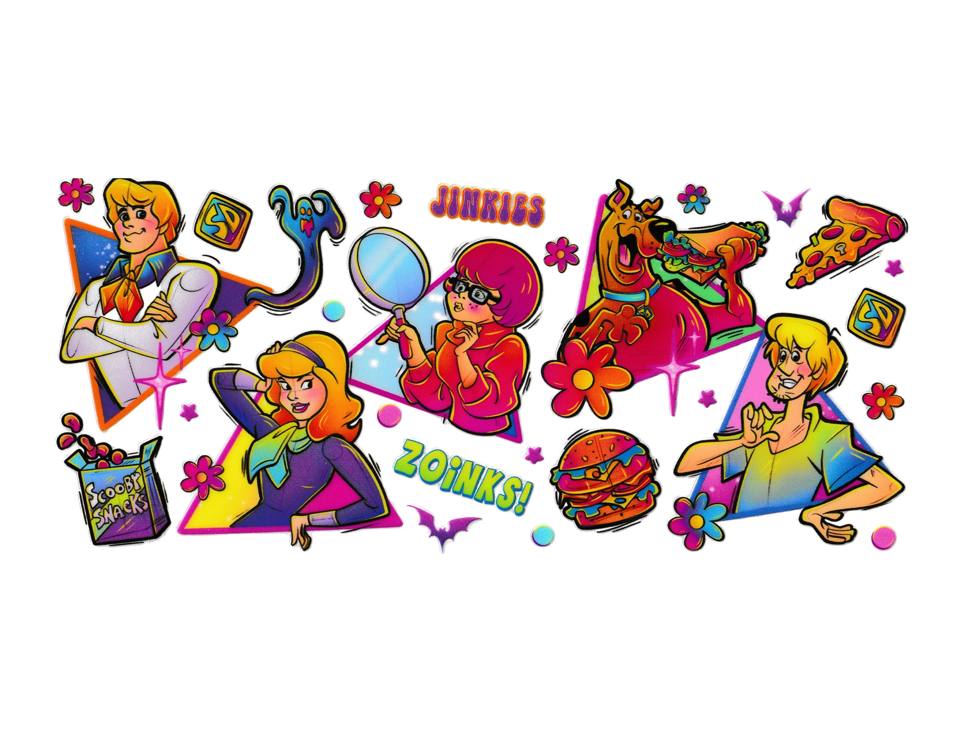 16oz Cup Wrap Mystery Machine Group